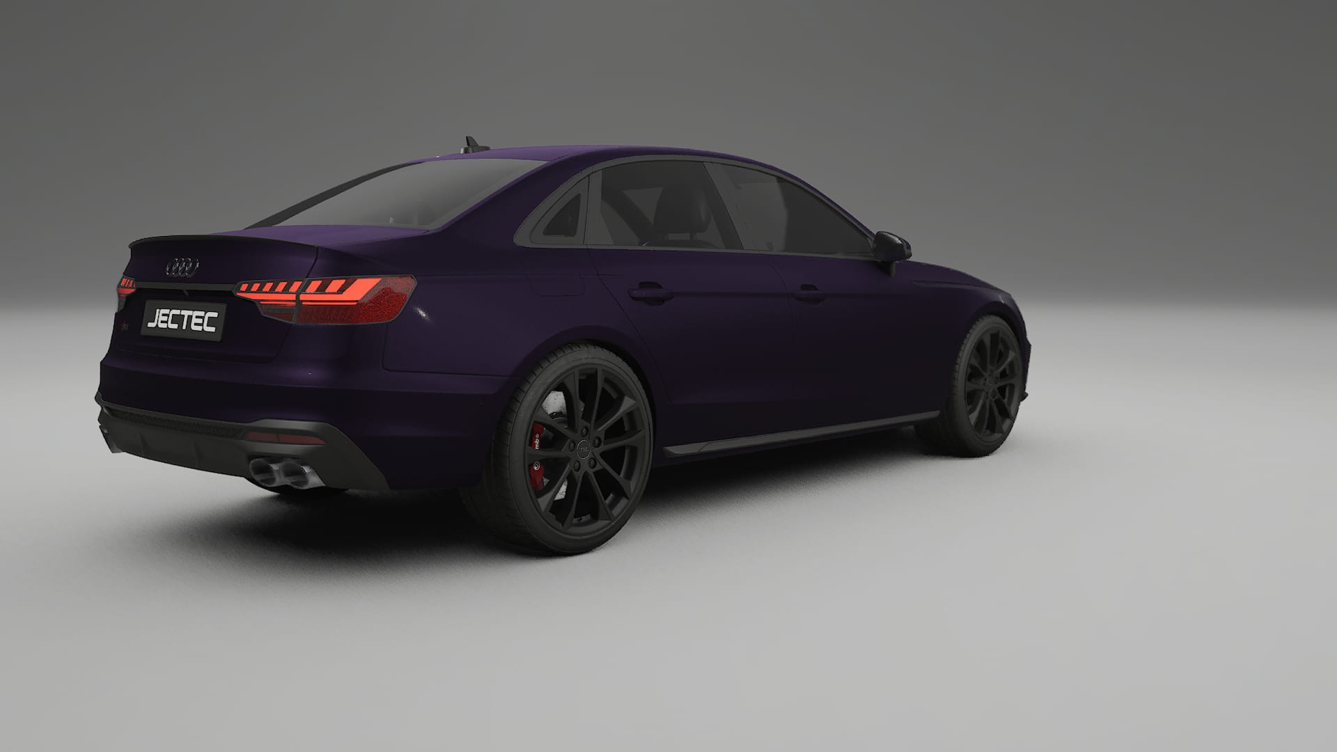Audi S4 Sedan B9 facelift LCI TPU Lakbeschermingsfolie | VIOLET Kleurveranderende PPF – Volledig Voorgesneden Kit