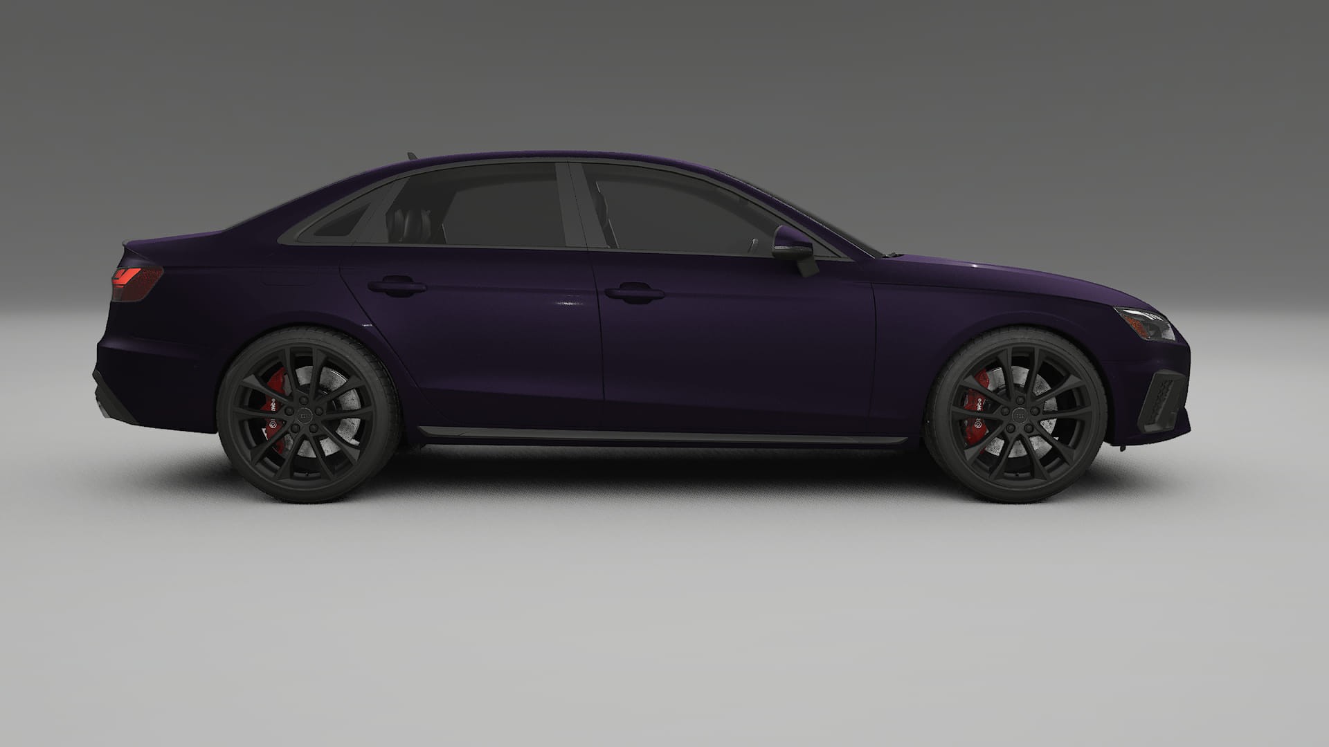 Audi S4 Sedan B9 facelift LCI TPU Lakbeschermingsfolie | VIOLET Kleurveranderende PPF – Volledig Voorgesneden Kit