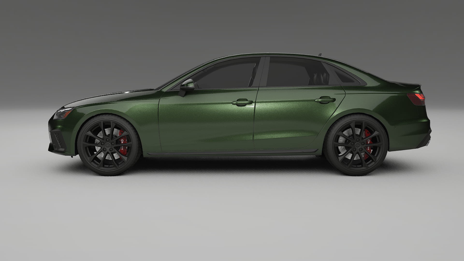 Audi S4 Sedan B9 facelift LCI TPU Lakbeschermingsfolie | LAGOON Kleurveranderende PPF – Volledig Voorgesneden Kit