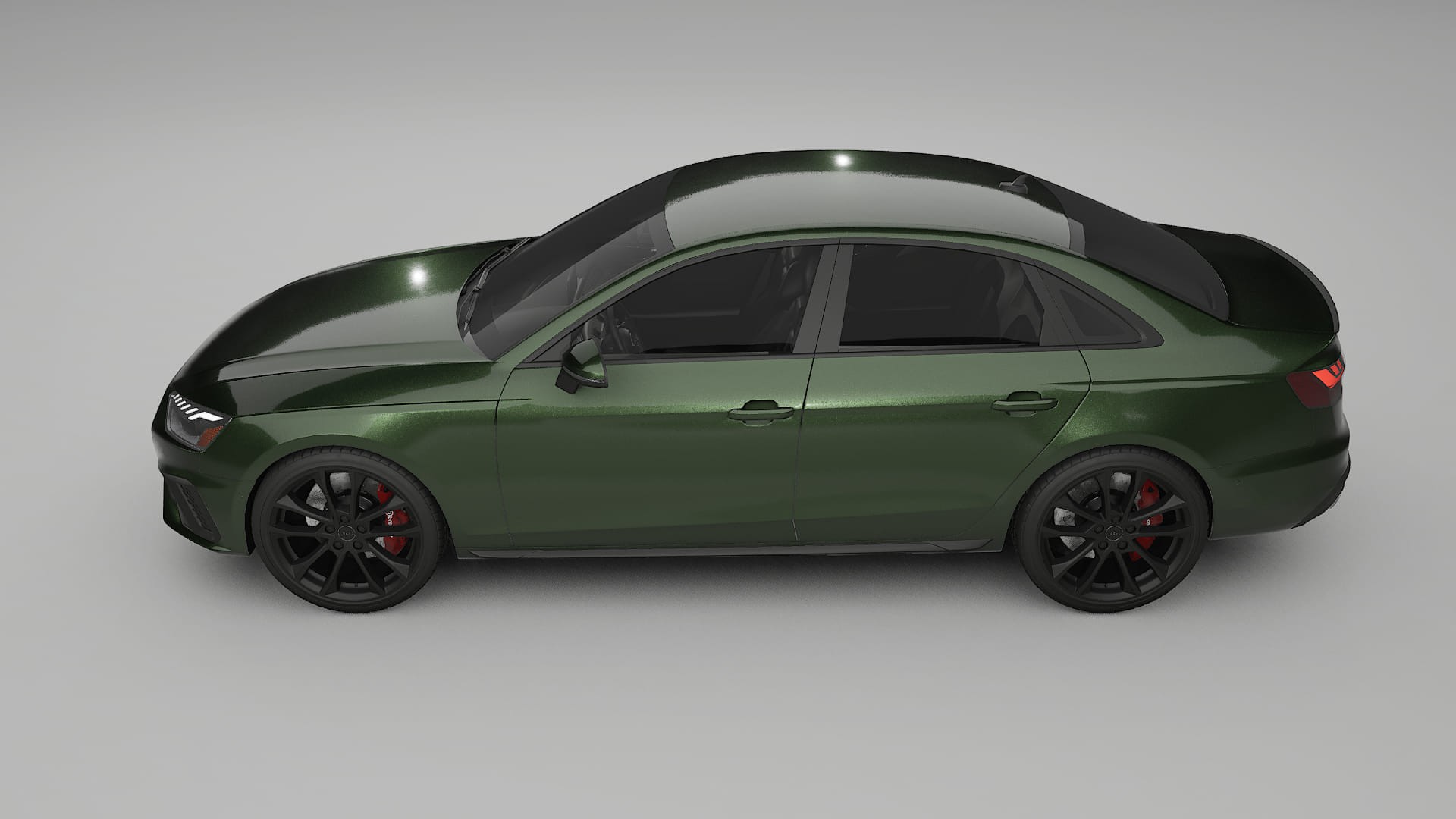 Audi S4 Sedan B9 facelift LCI TPU Lakbeschermingsfolie | LAGOON Kleurveranderende PPF – Volledig Voorgesneden Kit