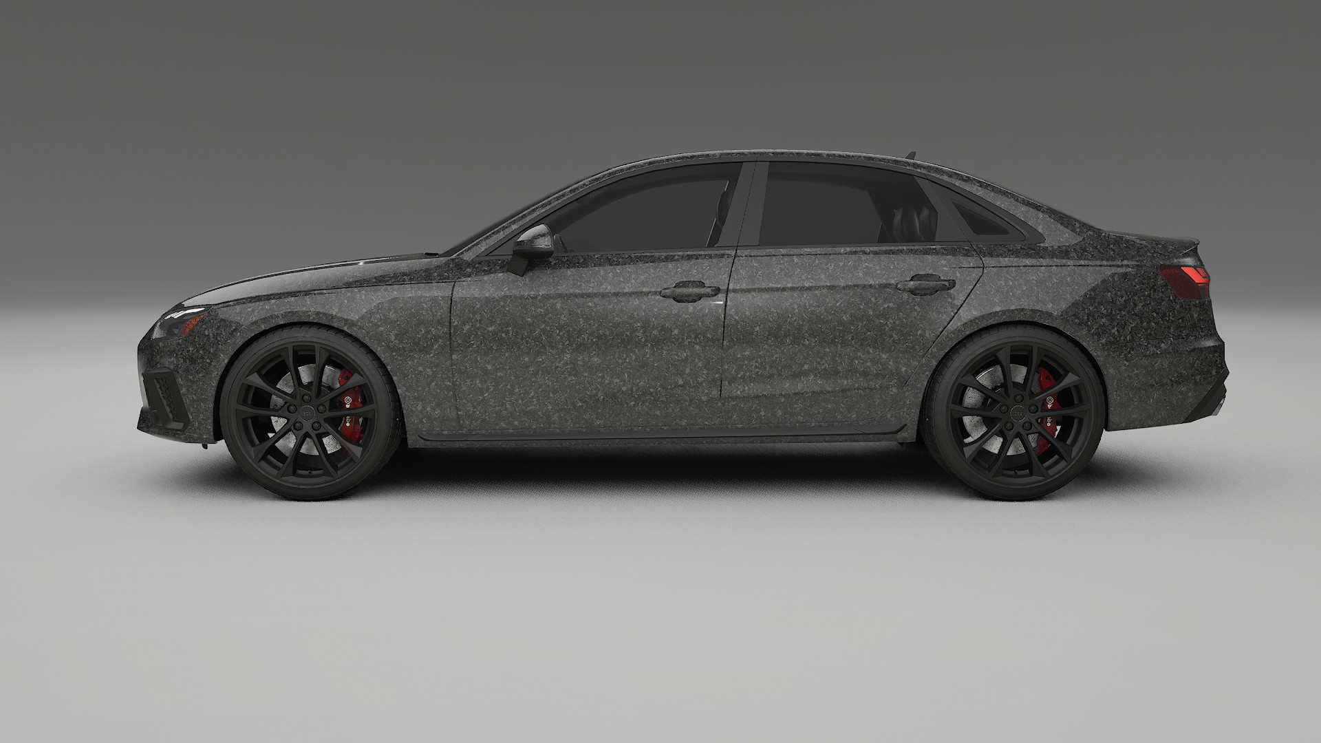 Audi S4 Sedan B9 facelift LCI TPU Lakbeschermingsfolie | FORGED S Kleurveranderende PPF – Volledig Voorgesneden Kit