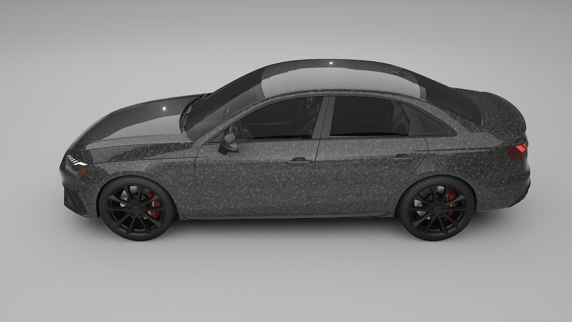 Audi S4 Sedan B9 facelift LCI TPU Lakbeschermingsfolie | FORGED S Kleurveranderende PPF – Volledig Voorgesneden Kit