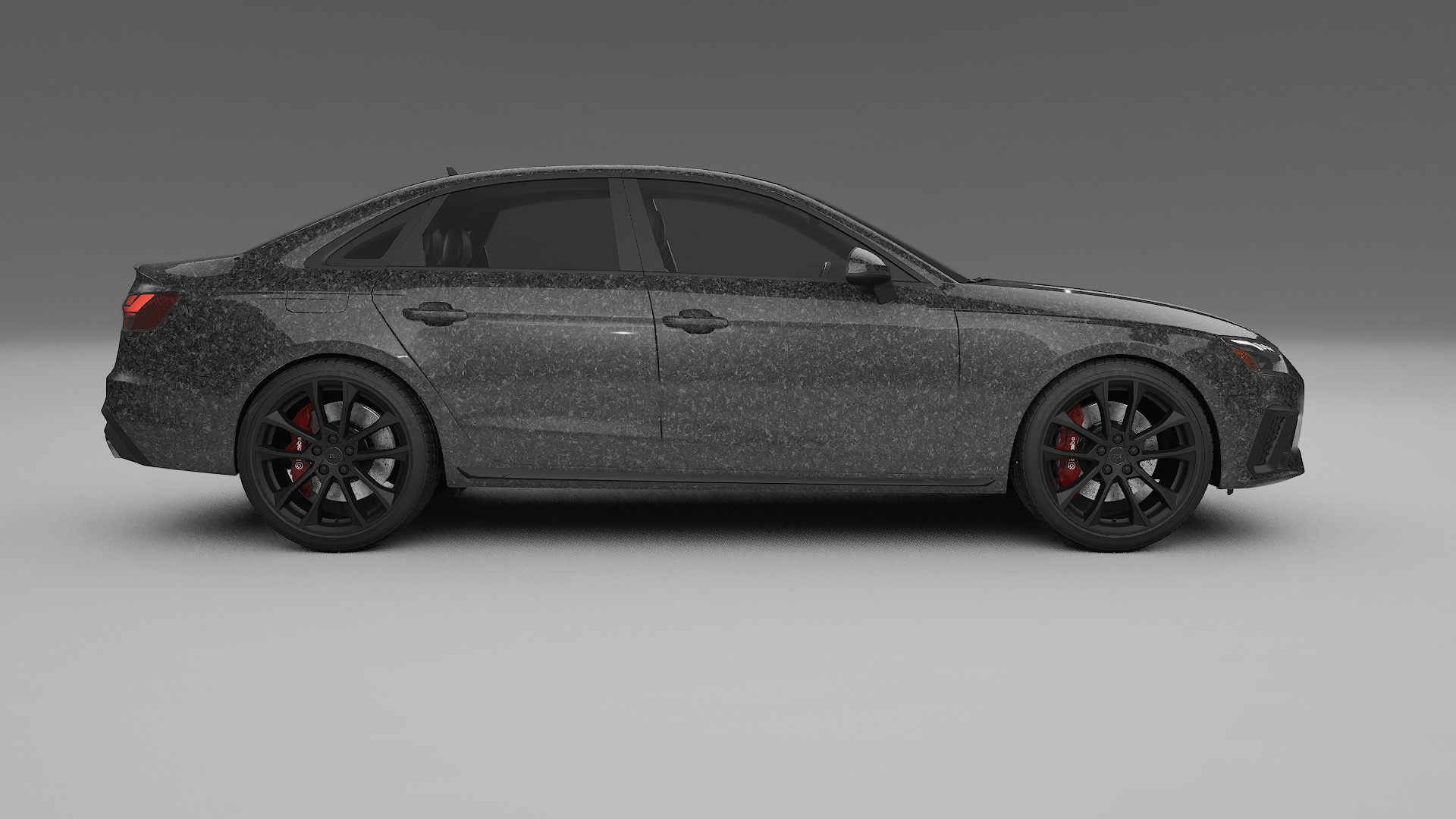 Audi S4 Sedan B9 facelift LCI TPU Lakbeschermingsfolie | FORGED S Kleurveranderende PPF – Volledig Voorgesneden Kit