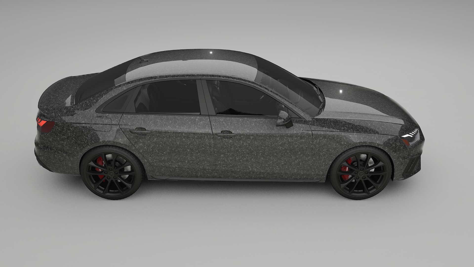 Audi S4 Sedan B9 facelift LCI TPU Lakbeschermingsfolie | FORGED S Kleurveranderende PPF – Volledig Voorgesneden Kit