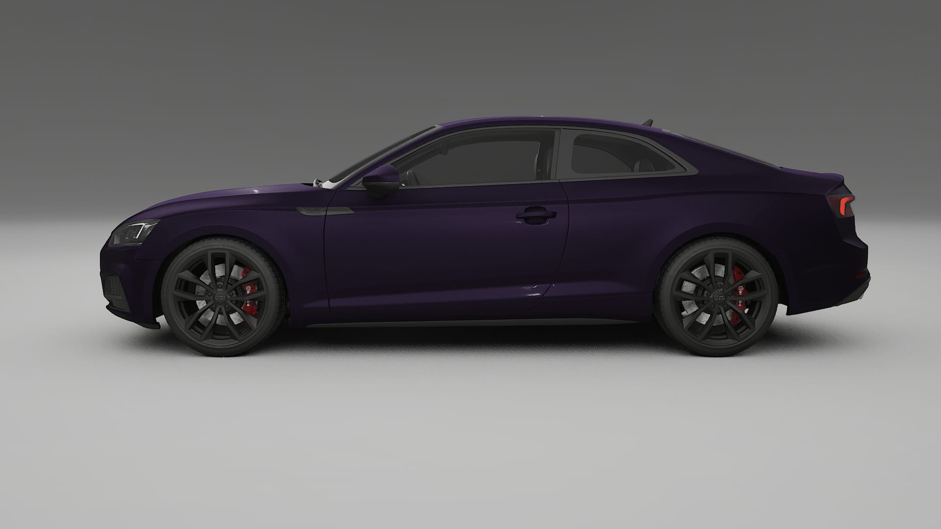 Audi S5 B9 prefacelift pre LCI TPU Lakbeschermingsfolie | VIOLET Kleurveranderende PPF – Volledig Voorgesneden Kit