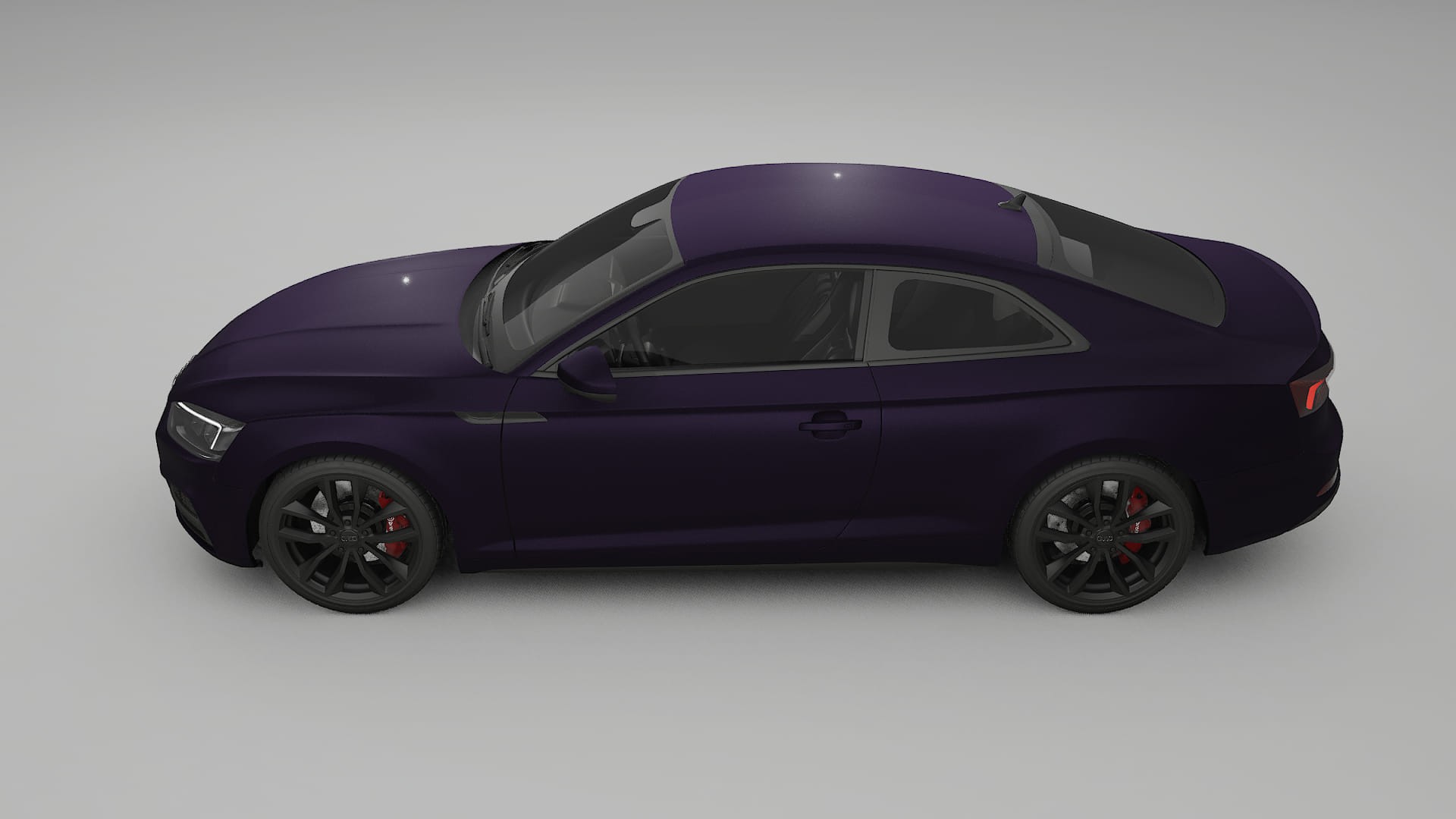 Audi S5 B9 prefacelift pre LCI TPU Lakbeschermingsfolie | VIOLET Kleurveranderende PPF – Volledig Voorgesneden Kit
