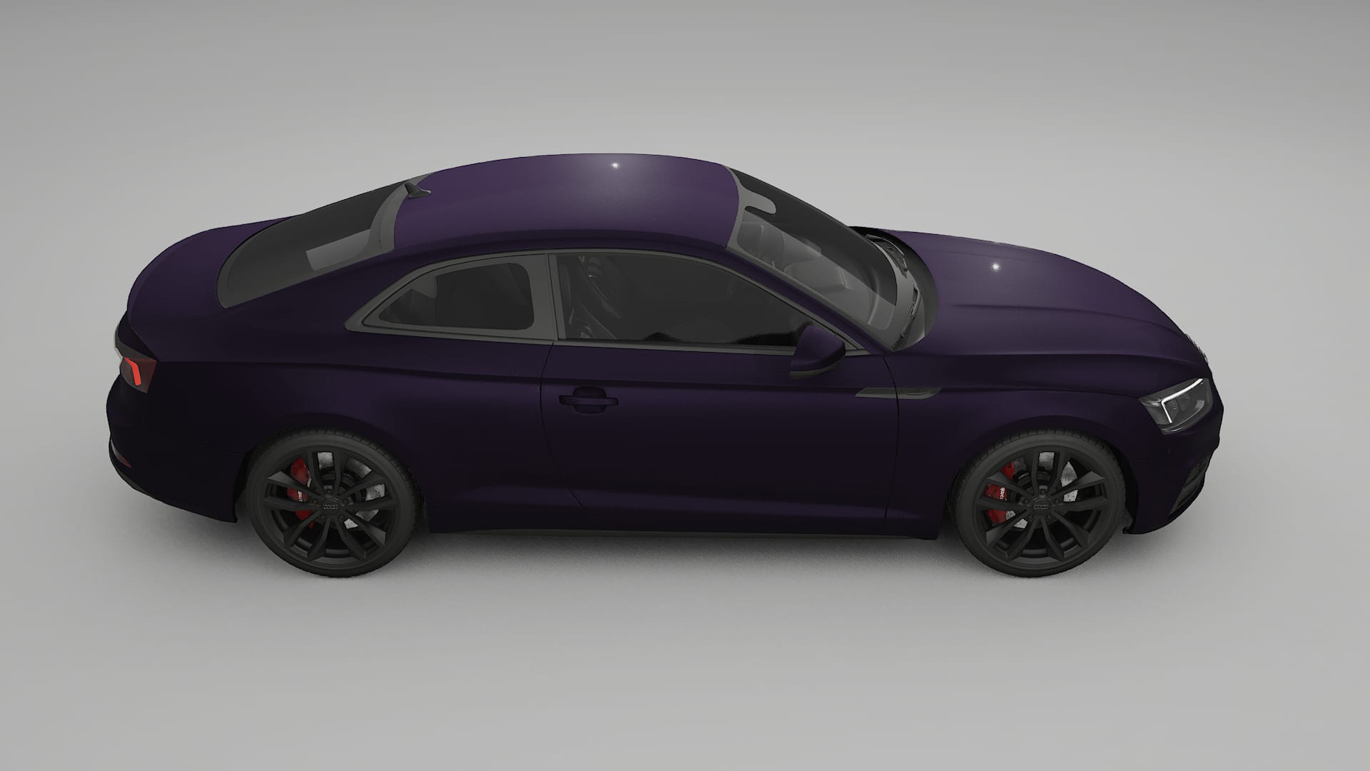 Audi S5 B9 prefacelift pre LCI TPU Lakbeschermingsfolie | VIOLET Kleurveranderende PPF – Volledig Voorgesneden Kit