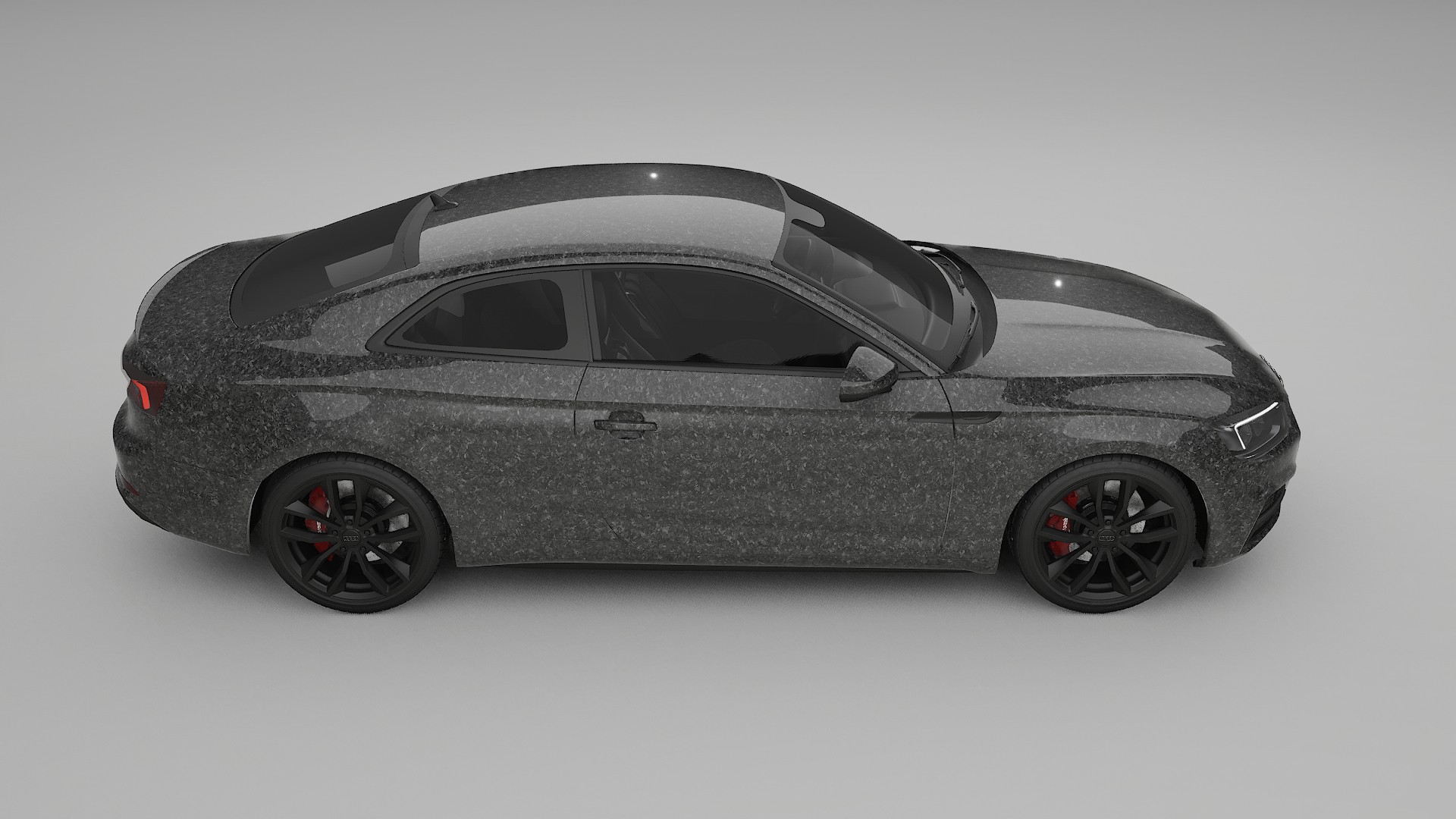 Audi S5 B9 prefacelift pre LCI TPU Lakbeschermingsfolie | FORGED S Kleurveranderende PPF – Volledig Voorgesneden Kit