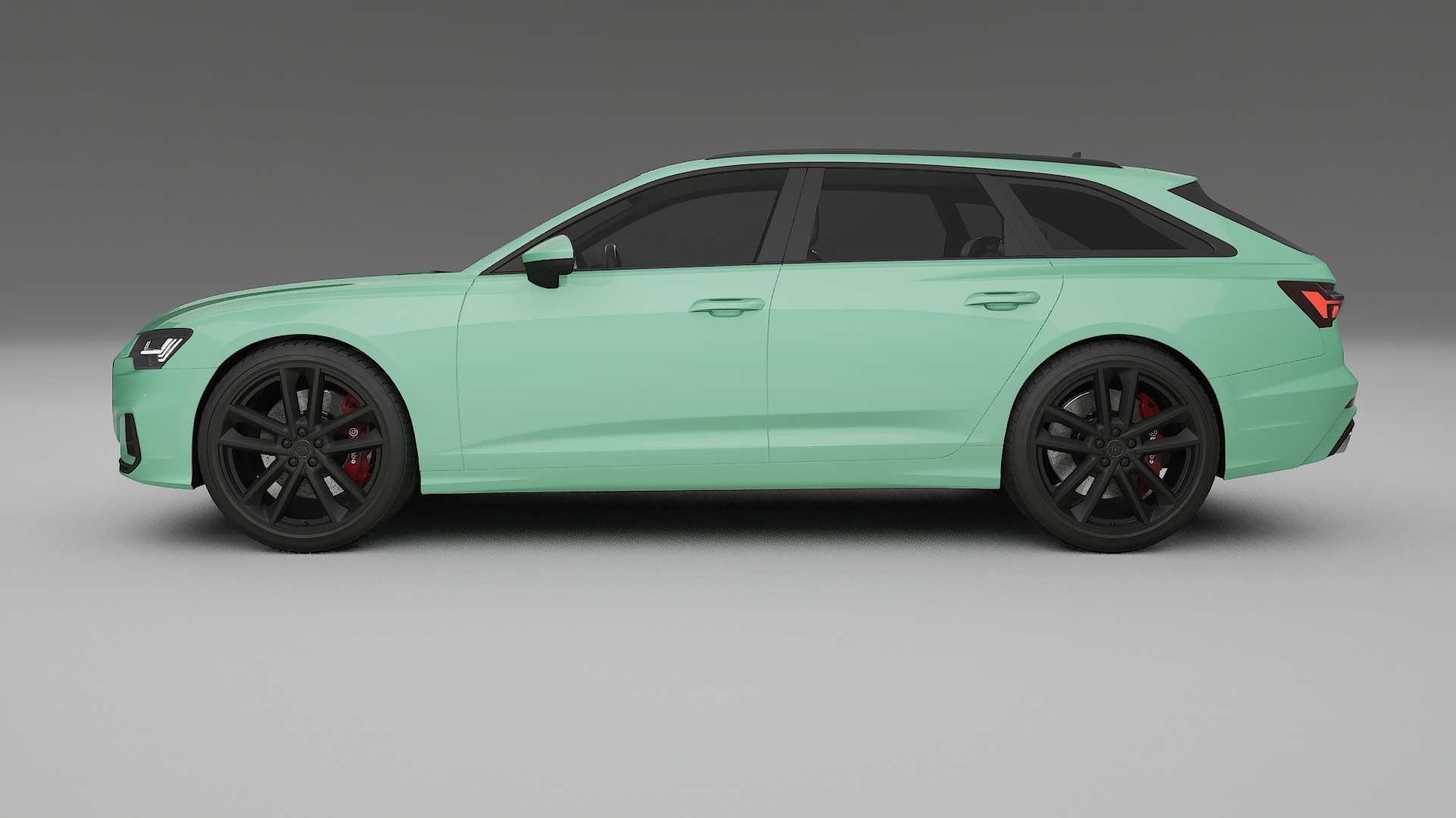 Audi S6 Avant prefacelift pre LCI C8 TPU Lakbeschermingsfolie | DUSTY Kleurveranderende PPF – Volledig Voorgesneden Kit