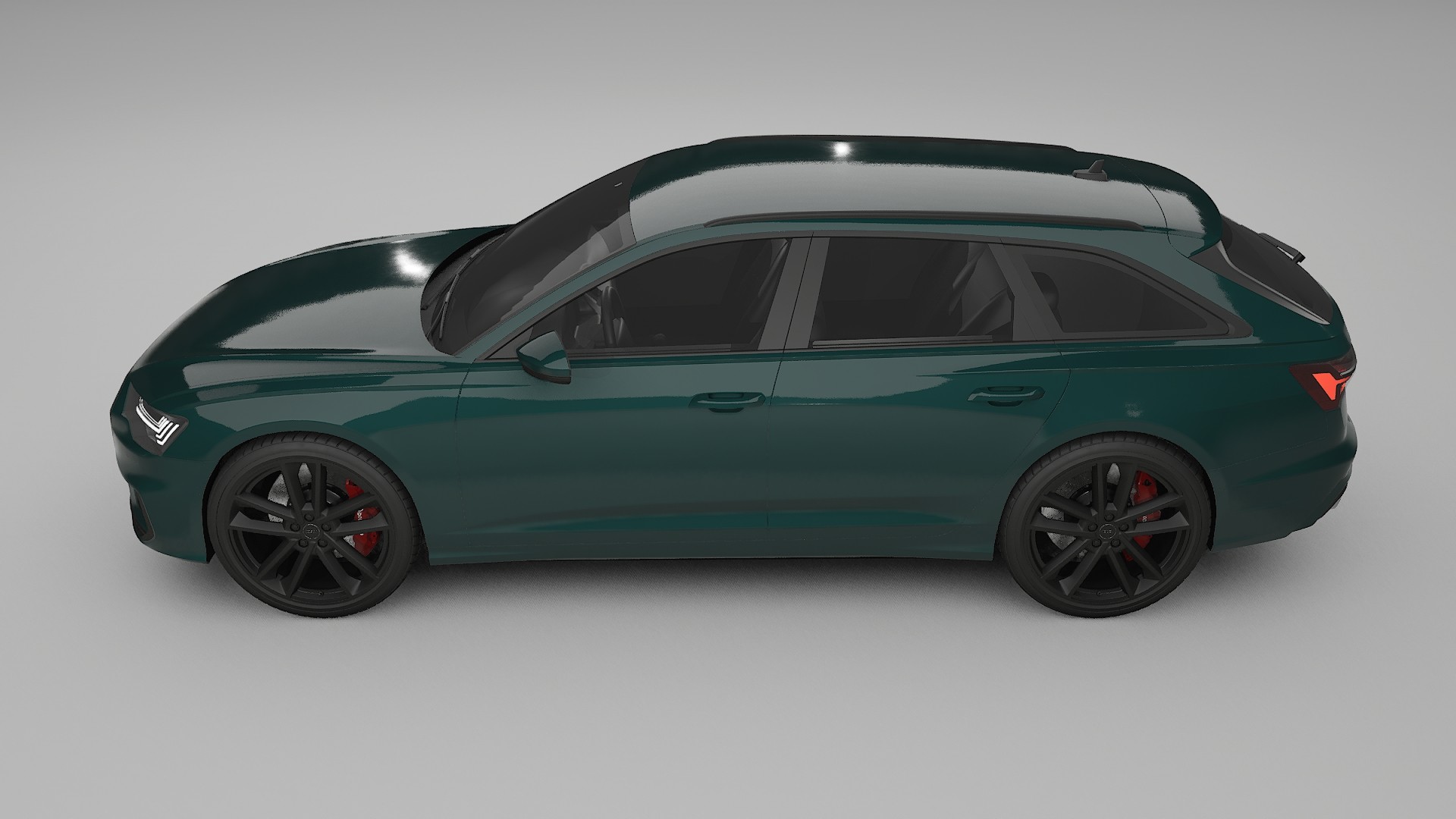 Audi S6 Avant prefacelift pre LCI C8 TPU Lakbeschermingsfolie | INFERNO Kleurveranderende PPF – Volledig Voorgesneden Kit