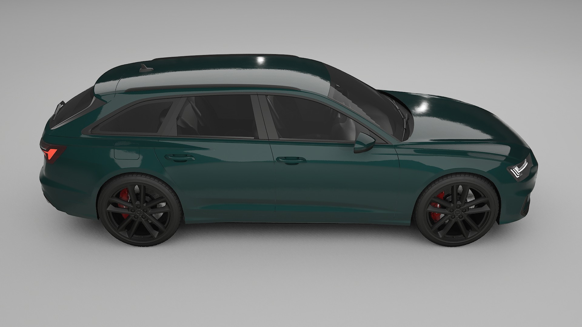Audi S6 Avant prefacelift pre LCI C8 TPU Lakbeschermingsfolie | INFERNO Kleurveranderende PPF – Volledig Voorgesneden Kit