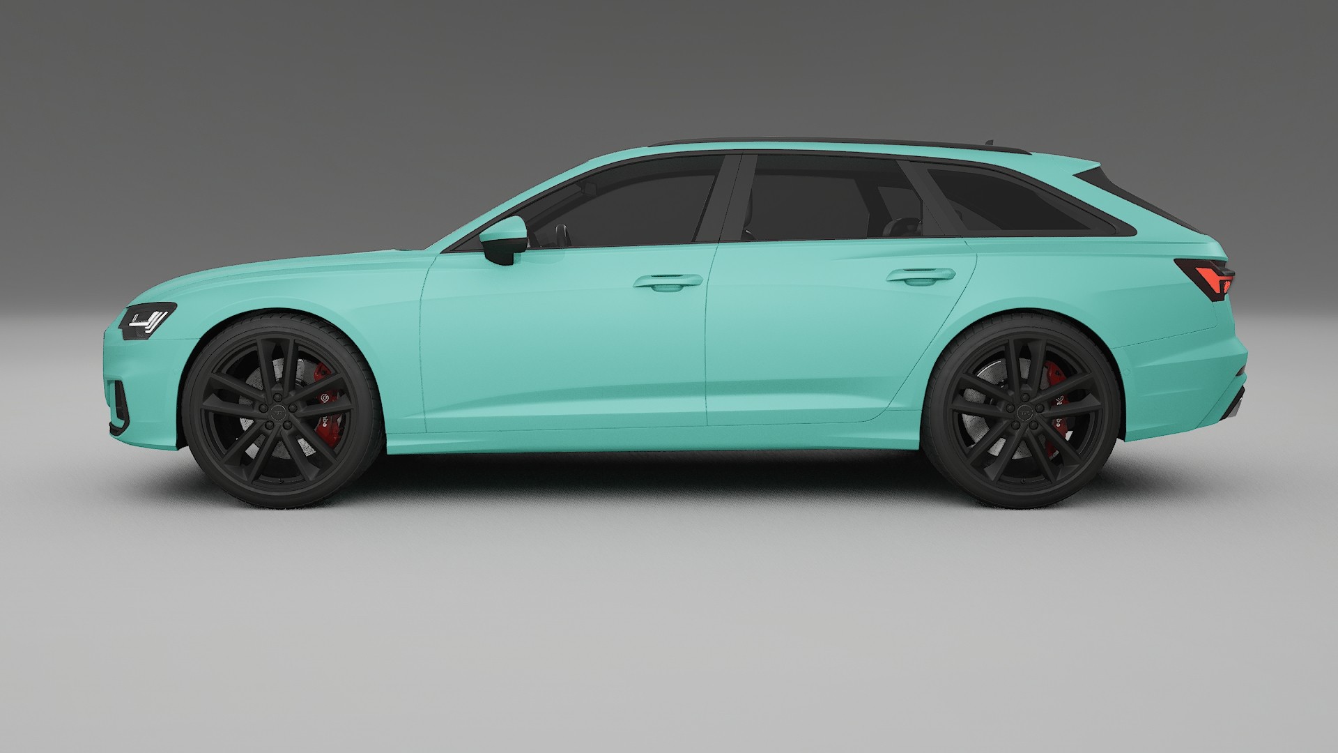 Audi S6 Avant prefacelift pre LCI C8 TPU Lakbeschermingsfolie | FROST Kleurveranderende PPF – Volledig Voorgesneden Kit