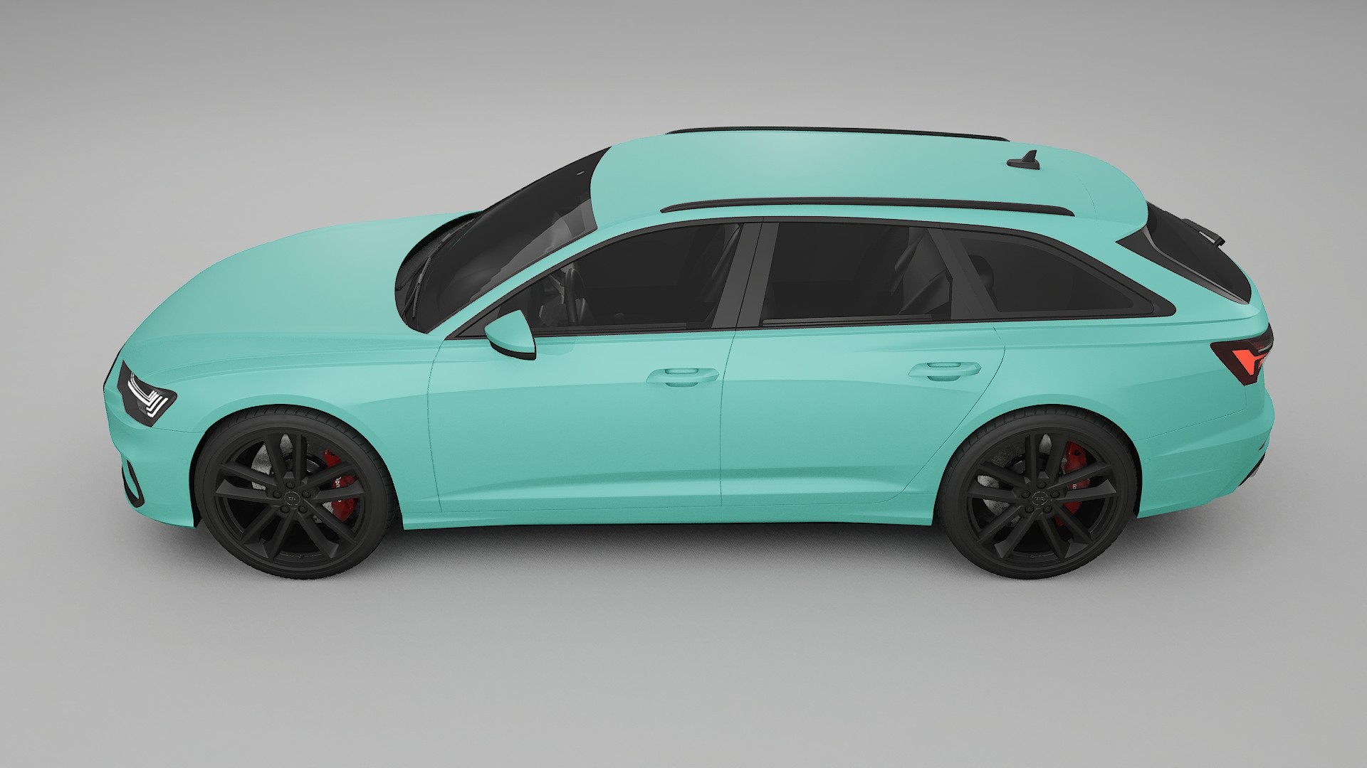Audi S6 Avant prefacelift pre LCI C8 TPU Lakbeschermingsfolie | FROST Kleurveranderende PPF – Volledig Voorgesneden Kit