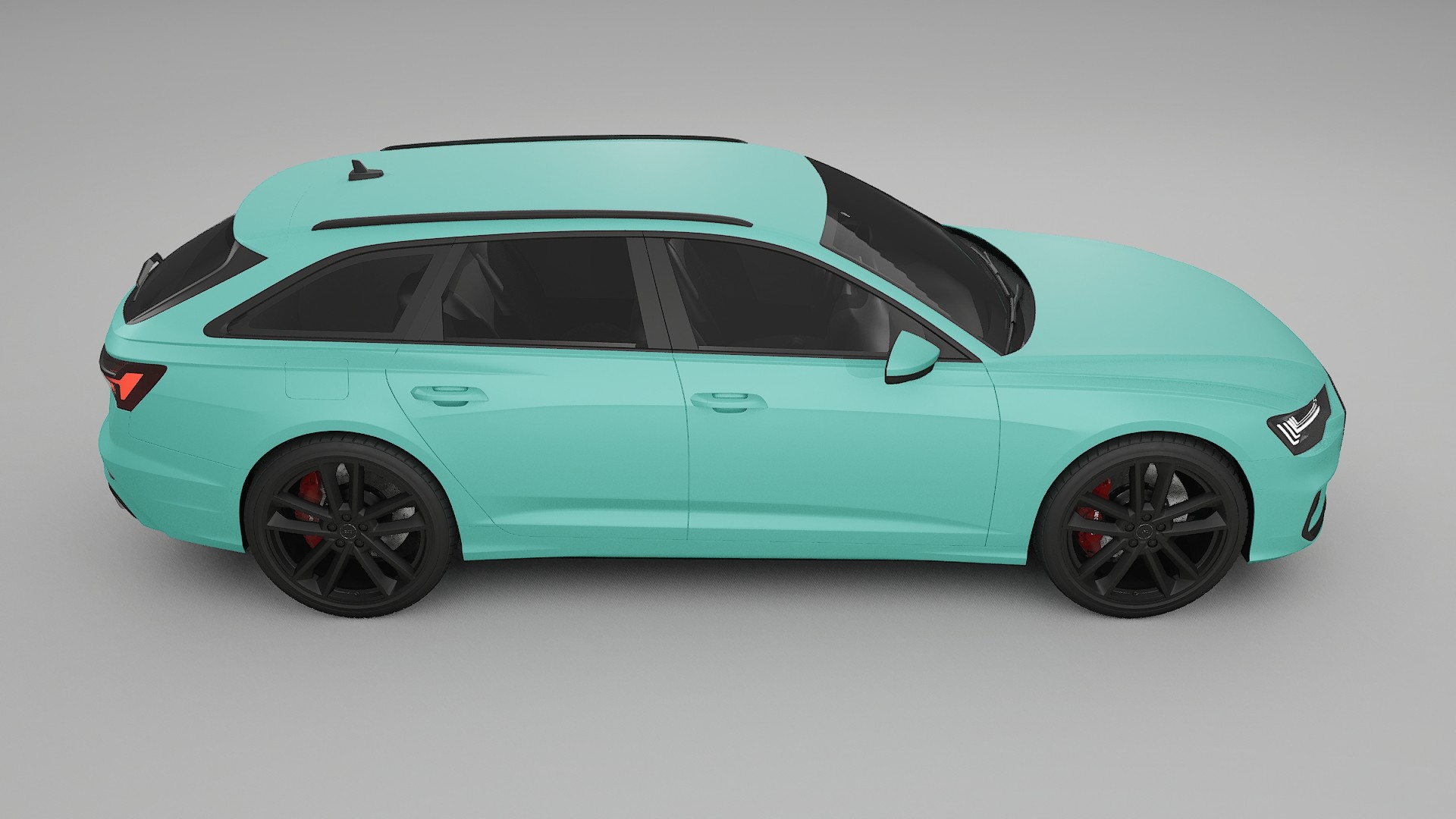 Audi S6 Avant prefacelift pre LCI C8 TPU Lakbeschermingsfolie | FROST Kleurveranderende PPF – Volledig Voorgesneden Kit