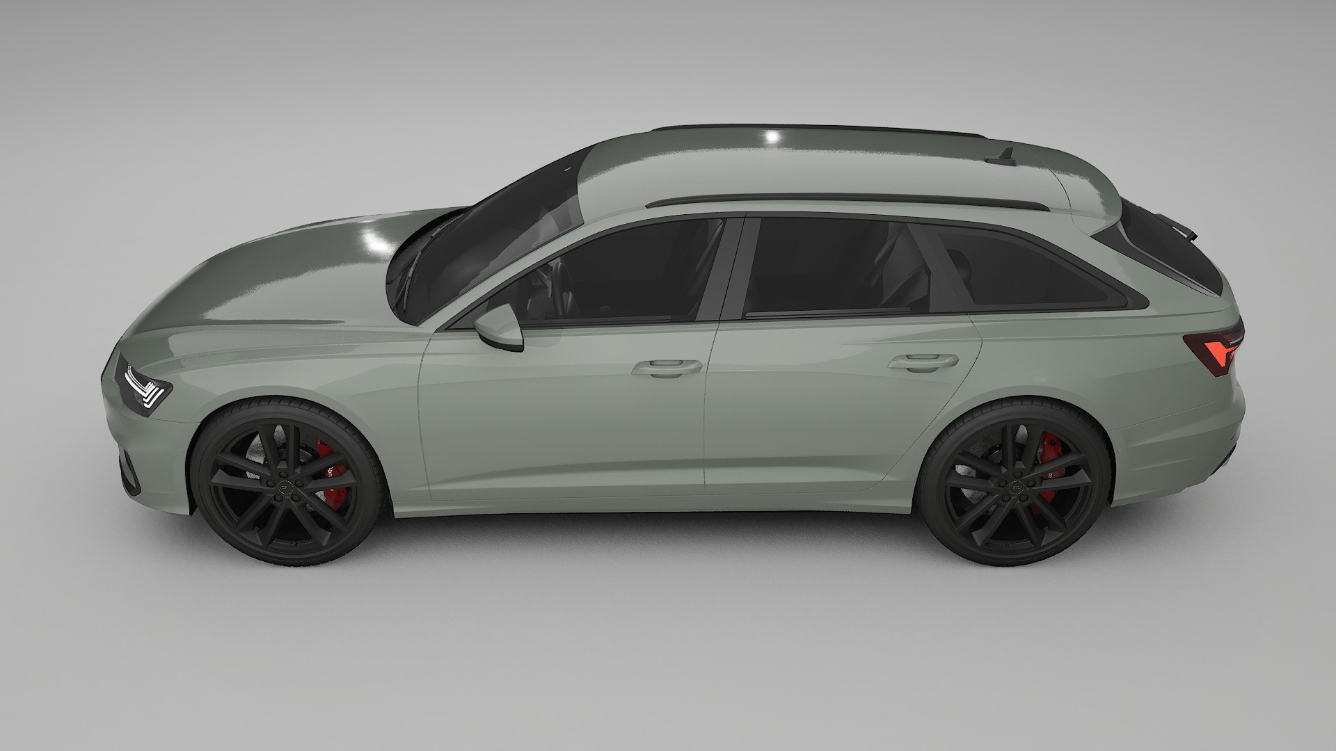 Audi S6 Avant prefacelift pre LCI C8 TPU Lakbeschermingsfolie | SLATE Kleurveranderende PPF – Volledig Voorgesneden Kit