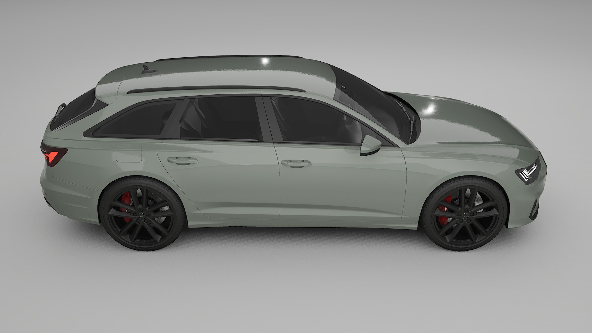 Audi S6 Avant prefacelift pre LCI C8 TPU Lakbeschermingsfolie | SLATE Kleurveranderende PPF – Volledig Voorgesneden Kit