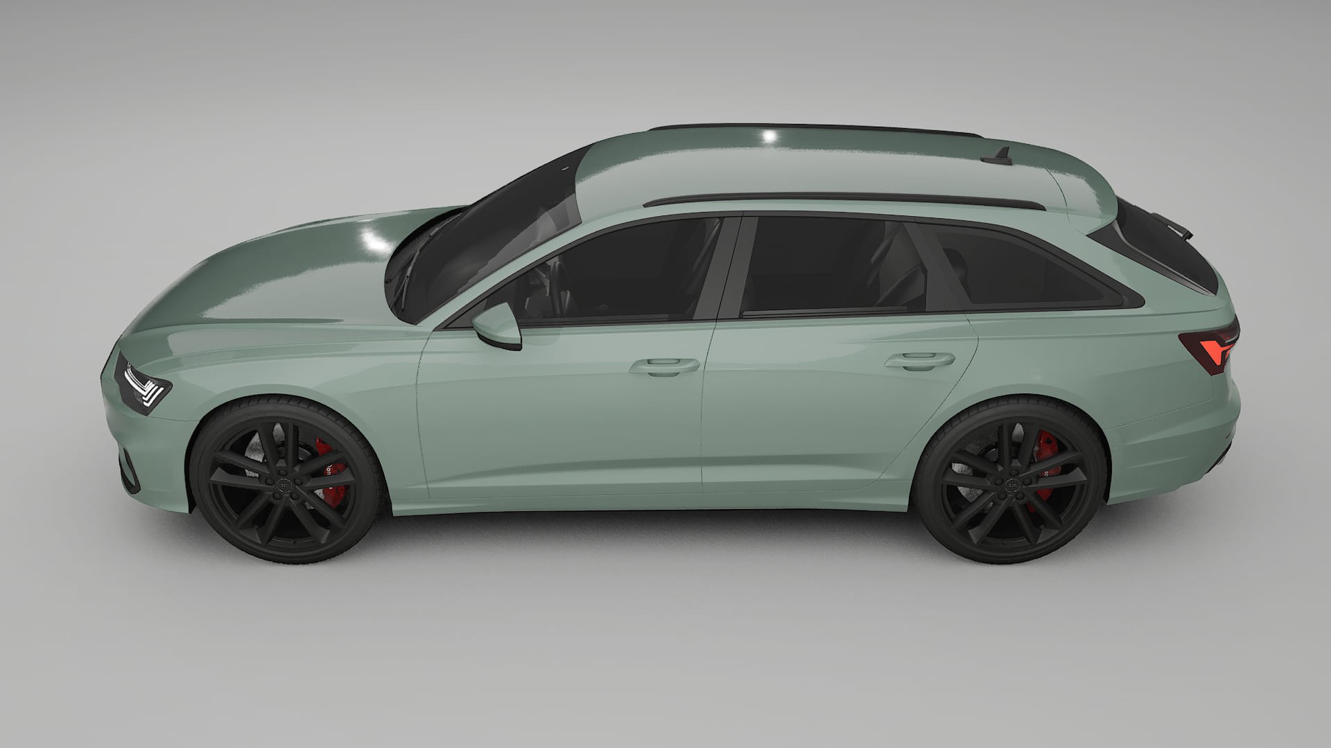 Audi S6 Avant prefacelift pre LCI C8 TPU Lakbeschermingsfolie | CINDER Kleurveranderende PPF – Volledig Voorgesneden Kit