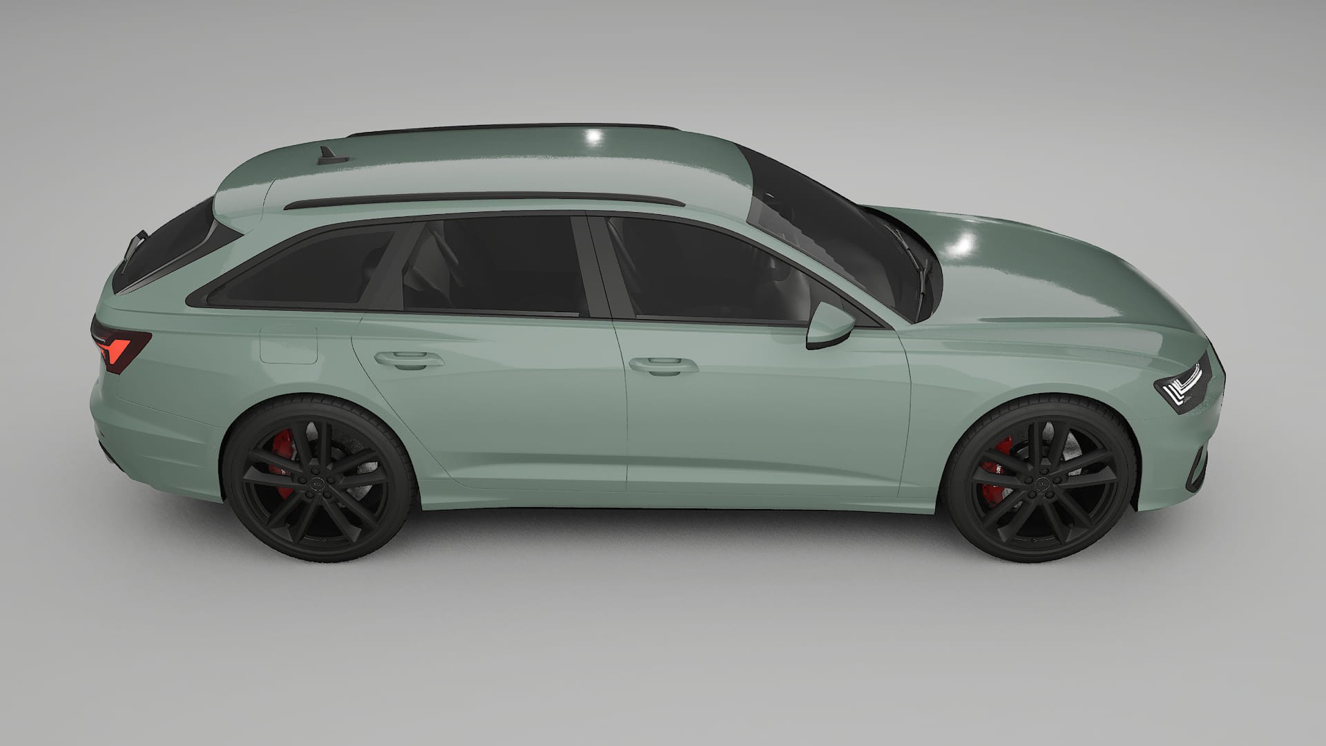 Audi S6 Avant prefacelift pre LCI C8 TPU Lakbeschermingsfolie | CINDER Kleurveranderende PPF – Volledig Voorgesneden Kit