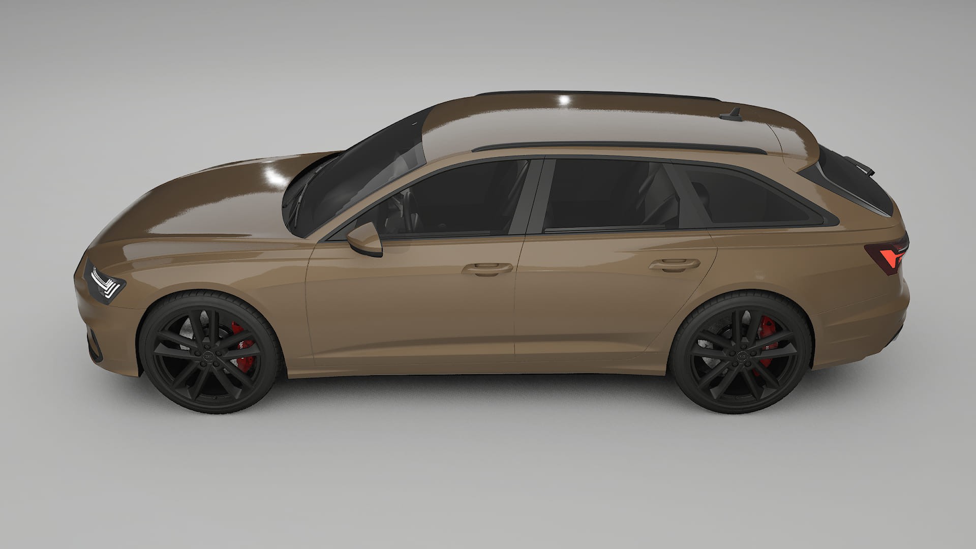 Audi S6 Avant prefacelift pre LCI C8 TPU Lakbeschermingsfolie | SAHARA Kleurveranderende PPF – Volledig Voorgesneden Kit