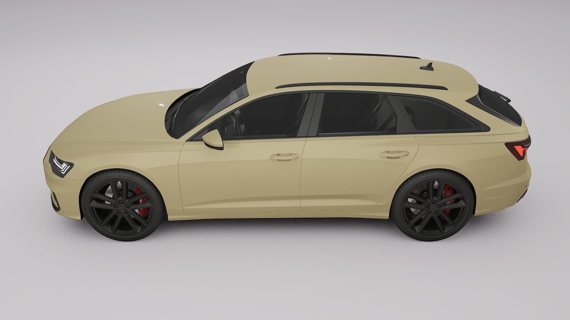 Audi S6 Avant prefacelift pre LCI C8 TPU Lakbeschermingsfolie | SAND Kleurveranderende PPF – Volledig Voorgesneden Kit