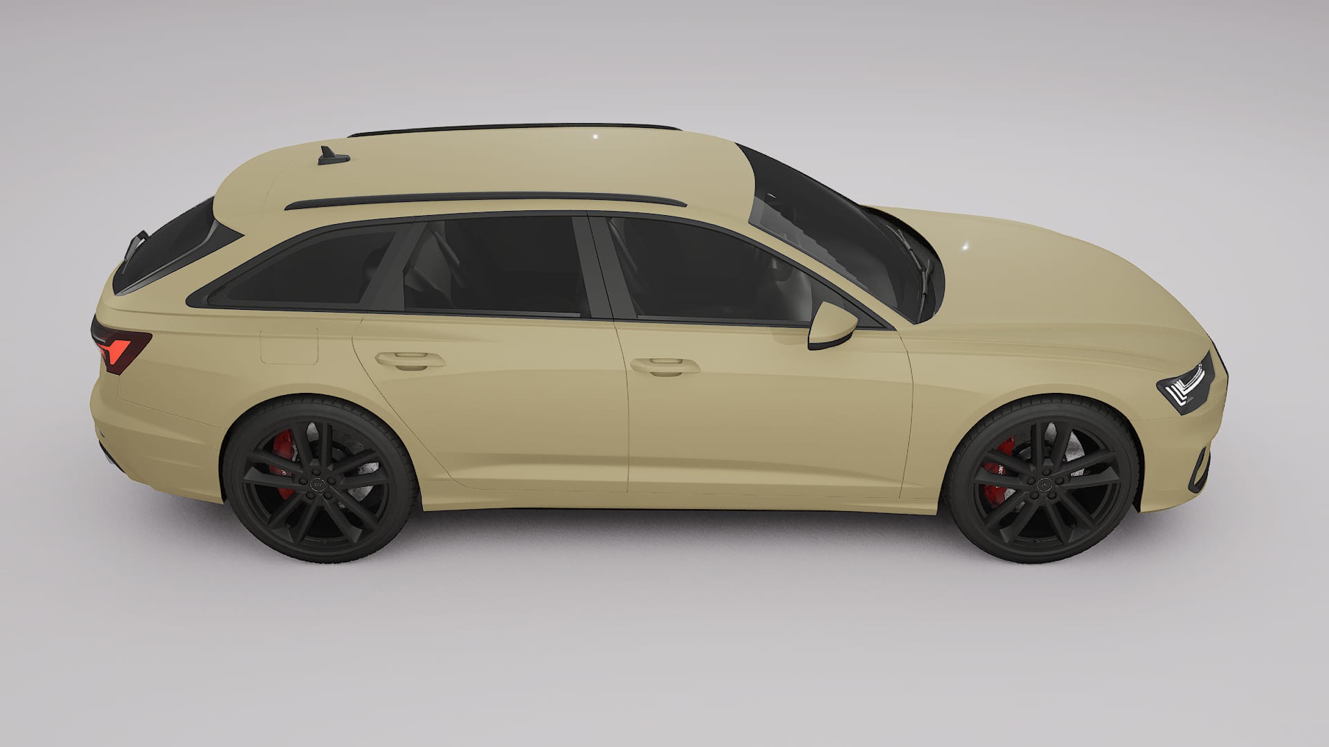 Audi S6 Avant prefacelift pre LCI C8 TPU Lakbeschermingsfolie | SAND Kleurveranderende PPF – Volledig Voorgesneden Kit