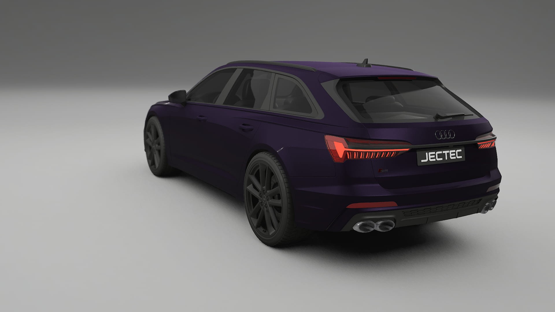 Audi S6 Avant prefacelift pre LCI C8 TPU Lakbeschermingsfolie | VIOLET Kleurveranderende PPF – Volledig Voorgesneden Kit