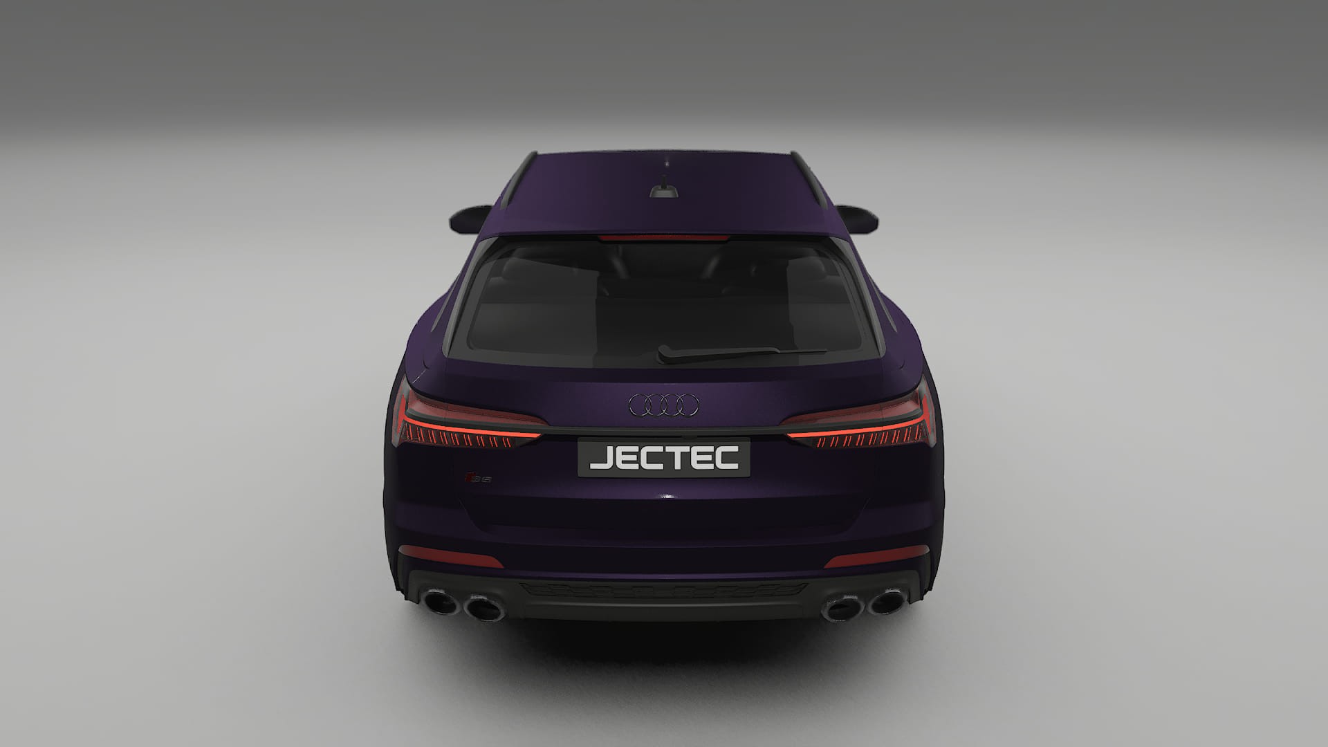 Audi S6 Avant prefacelift pre LCI C8 TPU Lakbeschermingsfolie | VIOLET Kleurveranderende PPF – Volledig Voorgesneden Kit