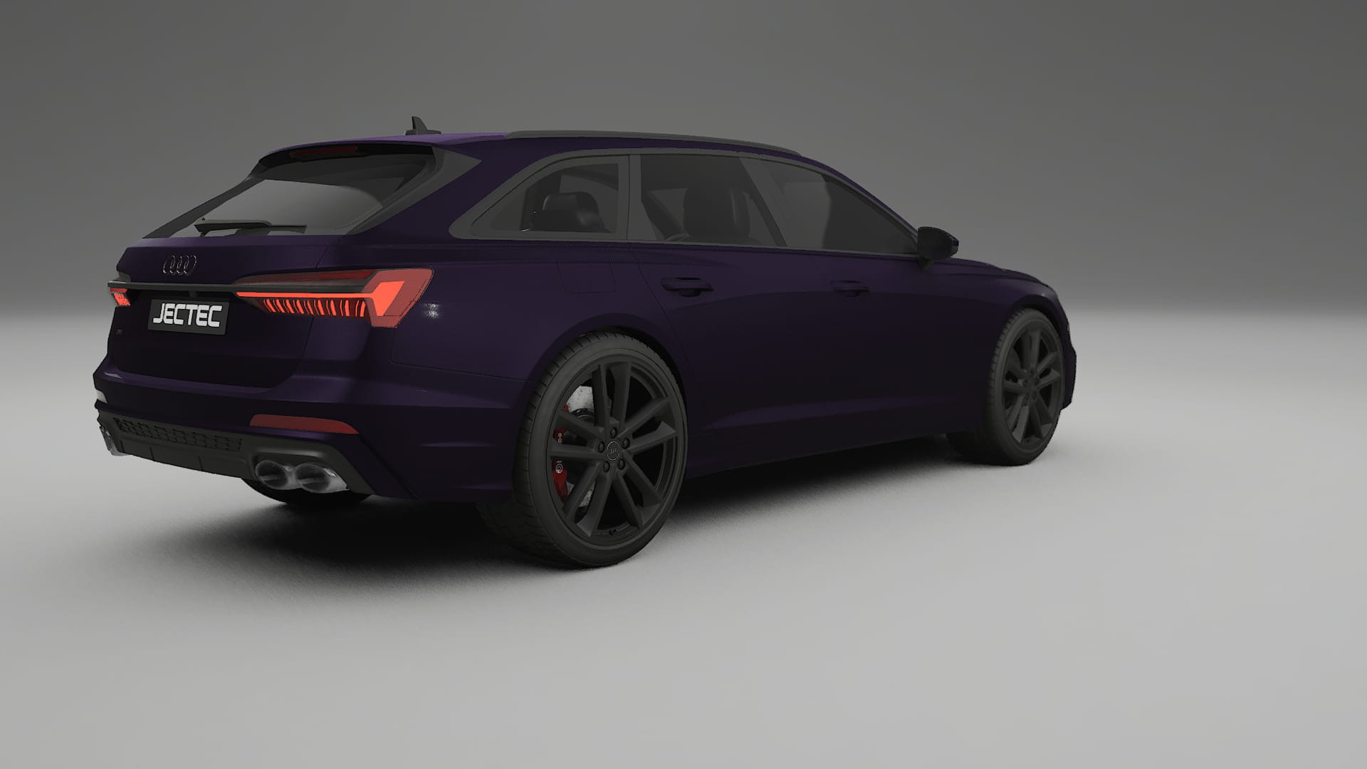 Audi S6 Avant prefacelift pre LCI C8 TPU Lakbeschermingsfolie | VIOLET Kleurveranderende PPF – Volledig Voorgesneden Kit