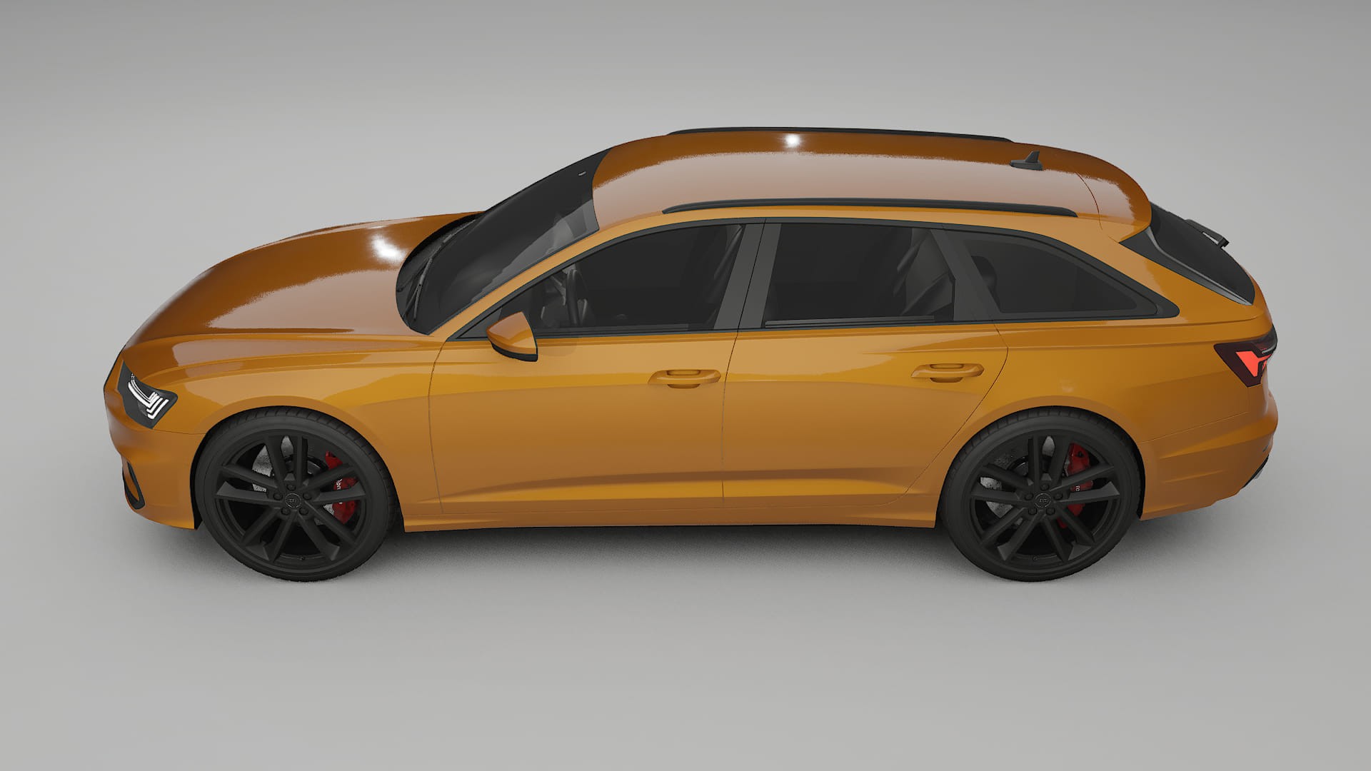 Audi S6 Avant prefacelift pre LCI C8 TPU Lakbeschermingsfolie | DAISY Kleurveranderende PPF – Volledig Voorgesneden Kit