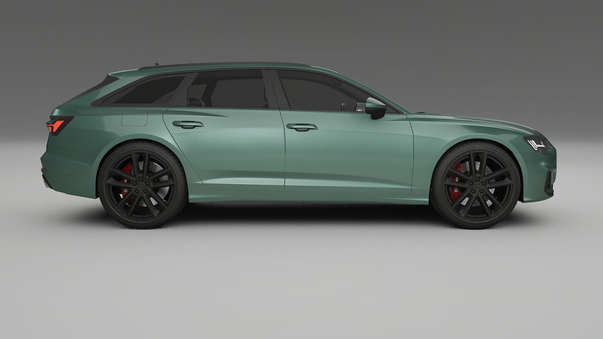 Audi S6 Avant prefacelift pre LCI C8 TPU Lakbeschermingsfolie | EVERGREEN Kleurveranderende PPF – Volledig Voorgesneden Kit