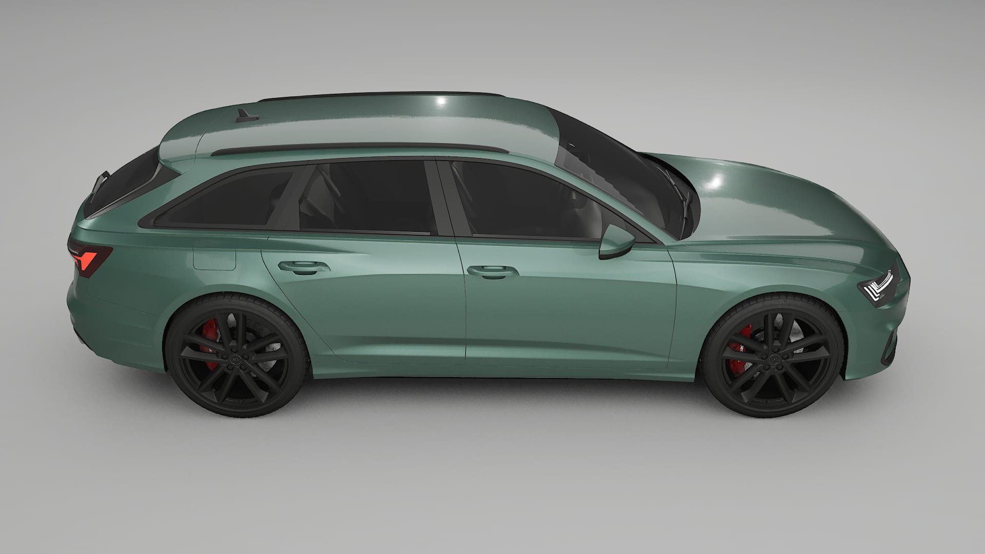Audi S6 Avant prefacelift pre LCI C8 TPU Lakbeschermingsfolie | EVERGREEN Kleurveranderende PPF – Volledig Voorgesneden Kit