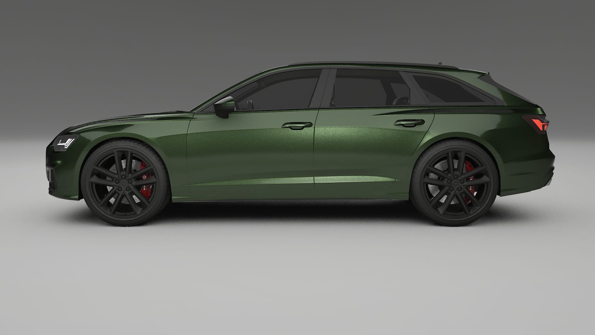 Audi S6 Avant prefacelift pre LCI C8 TPU Lakbeschermingsfolie | LAGOON Kleurveranderende PPF – Volledig Voorgesneden Kit