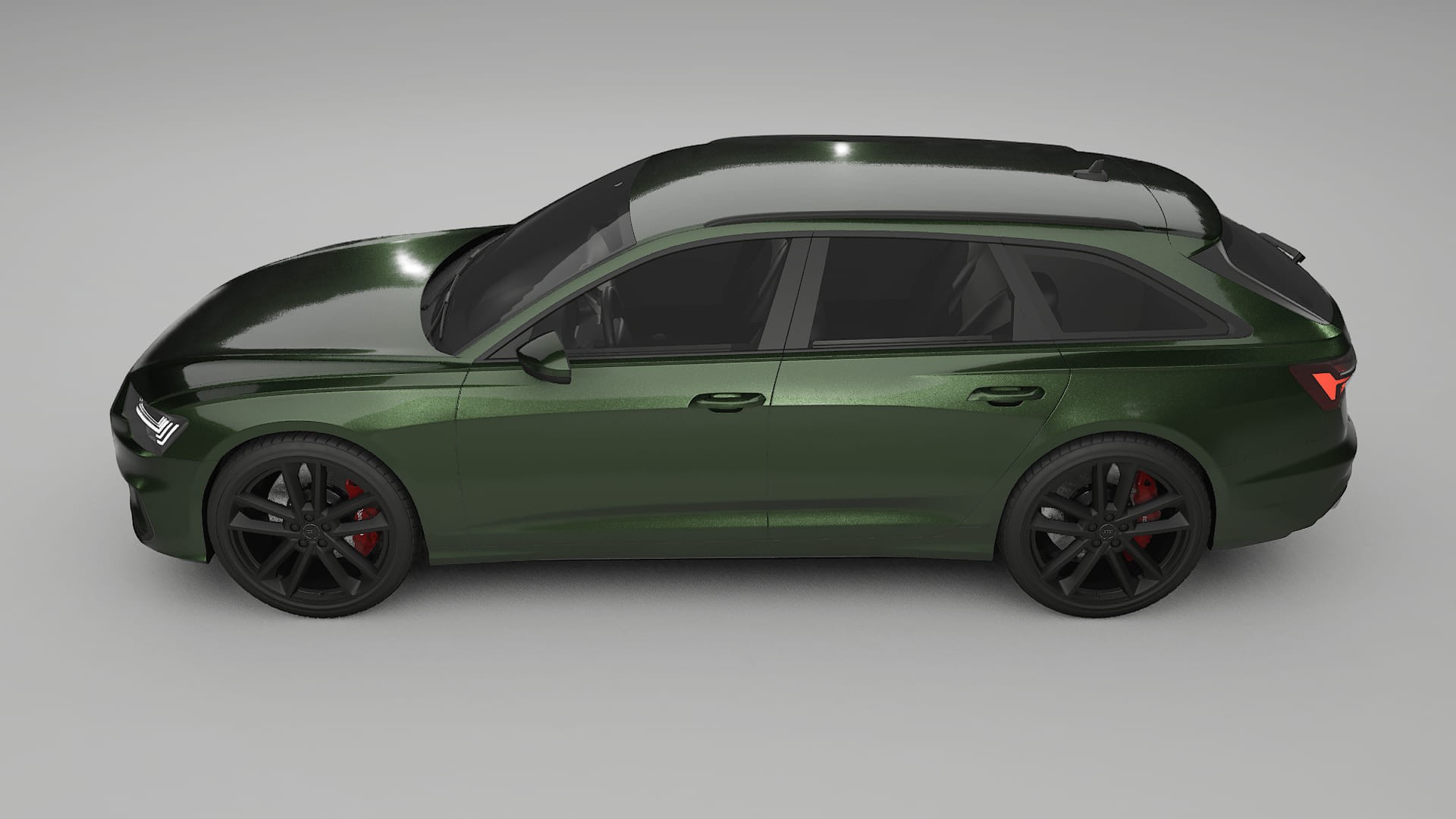 Audi S6 Avant prefacelift pre LCI C8 TPU Lakbeschermingsfolie | LAGOON Kleurveranderende PPF – Volledig Voorgesneden Kit