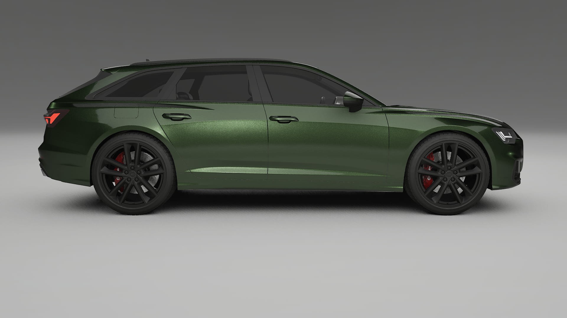 Audi S6 Avant prefacelift pre LCI C8 TPU Lakbeschermingsfolie | LAGOON Kleurveranderende PPF – Volledig Voorgesneden Kit