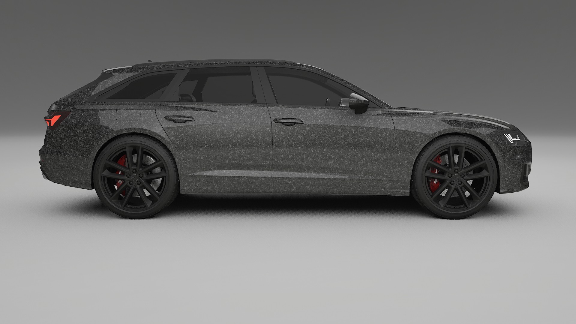 Audi S6 Avant prefacelift pre LCI C8 TPU Lakbeschermingsfolie | FORGED S Kleurveranderende PPF – Volledig Voorgesneden Kit