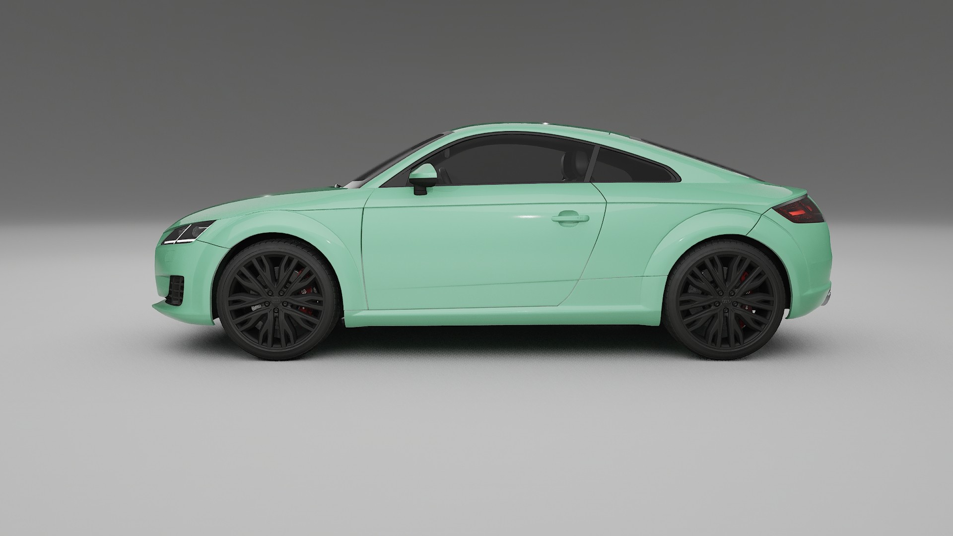 Audi TT Coupe 8S prefacelift pre LCI TPU Lakbeschermingsfolie | DUSTY Kleurveranderende PPF – Volledig Voorgesneden Kit