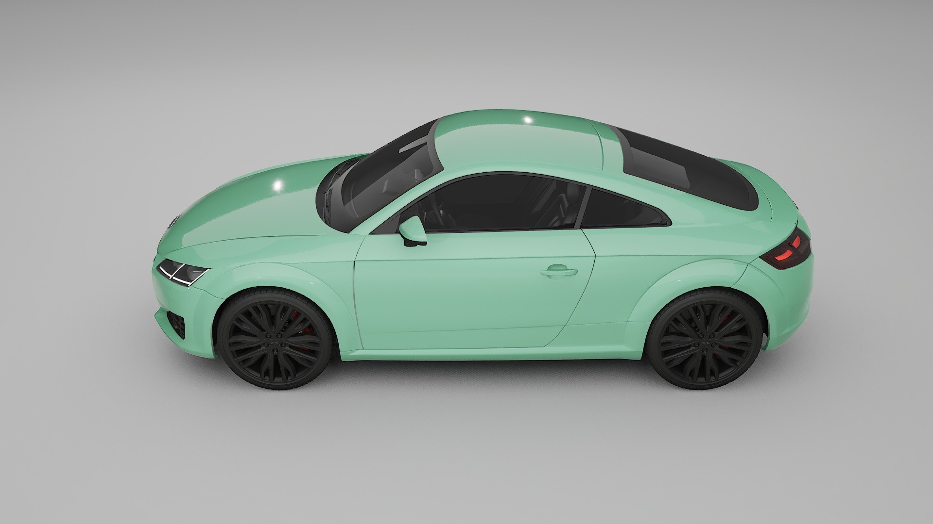 Audi TT Coupe 8S prefacelift pre LCI TPU Lakbeschermingsfolie | DUSTY Kleurveranderende PPF – Volledig Voorgesneden Kit