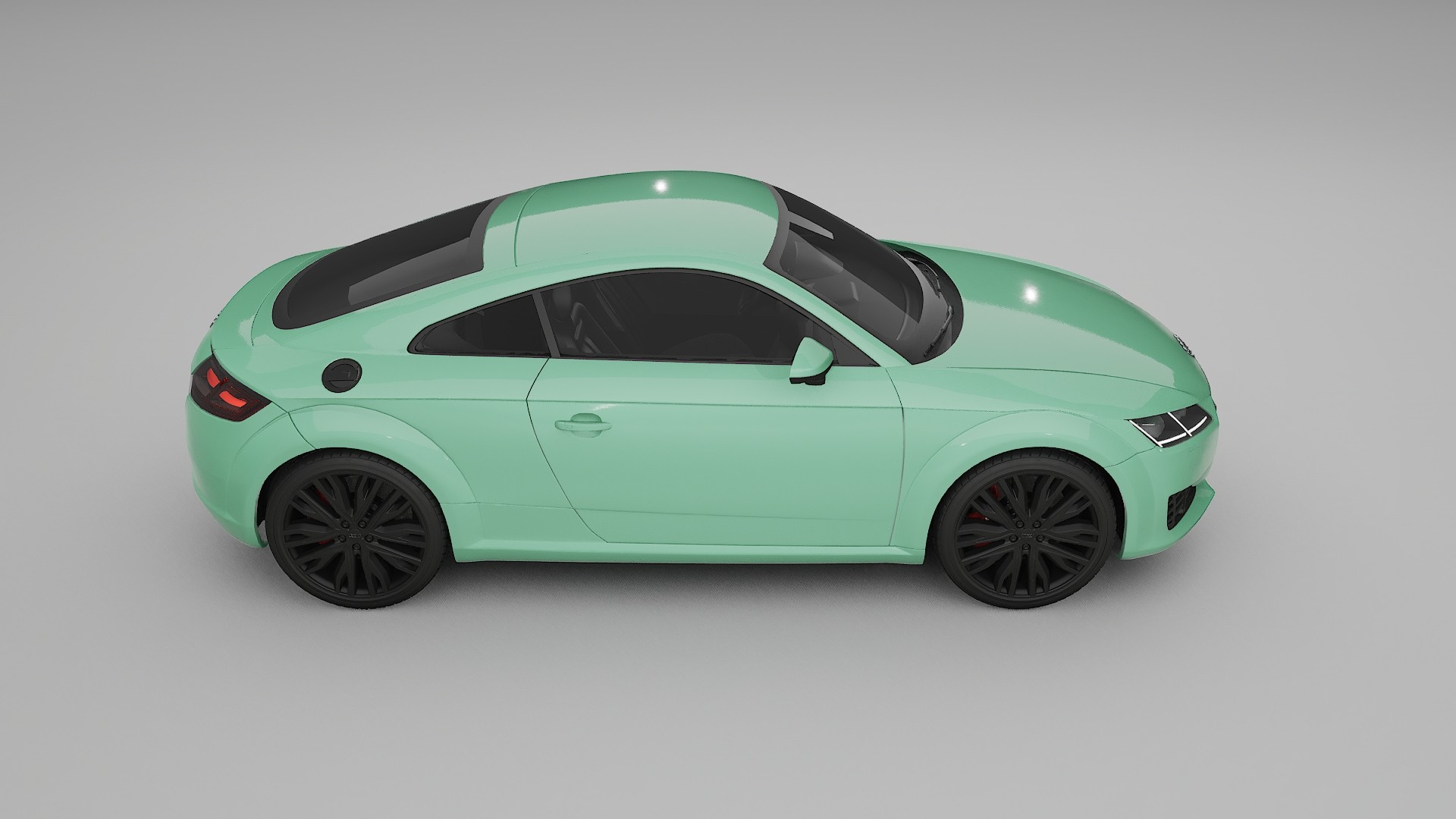 Audi TT Coupe 8S prefacelift pre LCI TPU Lakbeschermingsfolie | DUSTY Kleurveranderende PPF – Volledig Voorgesneden Kit