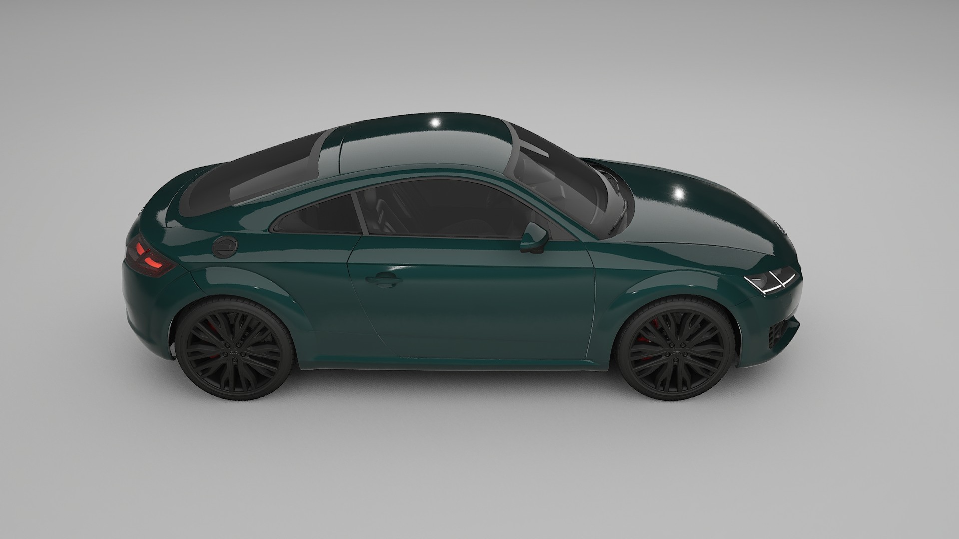 Audi TT Coupe 8S prefacelift pre LCI TPU Lakbeschermingsfolie | INFERNO Kleurveranderende PPF – Volledig Voorgesneden Kit