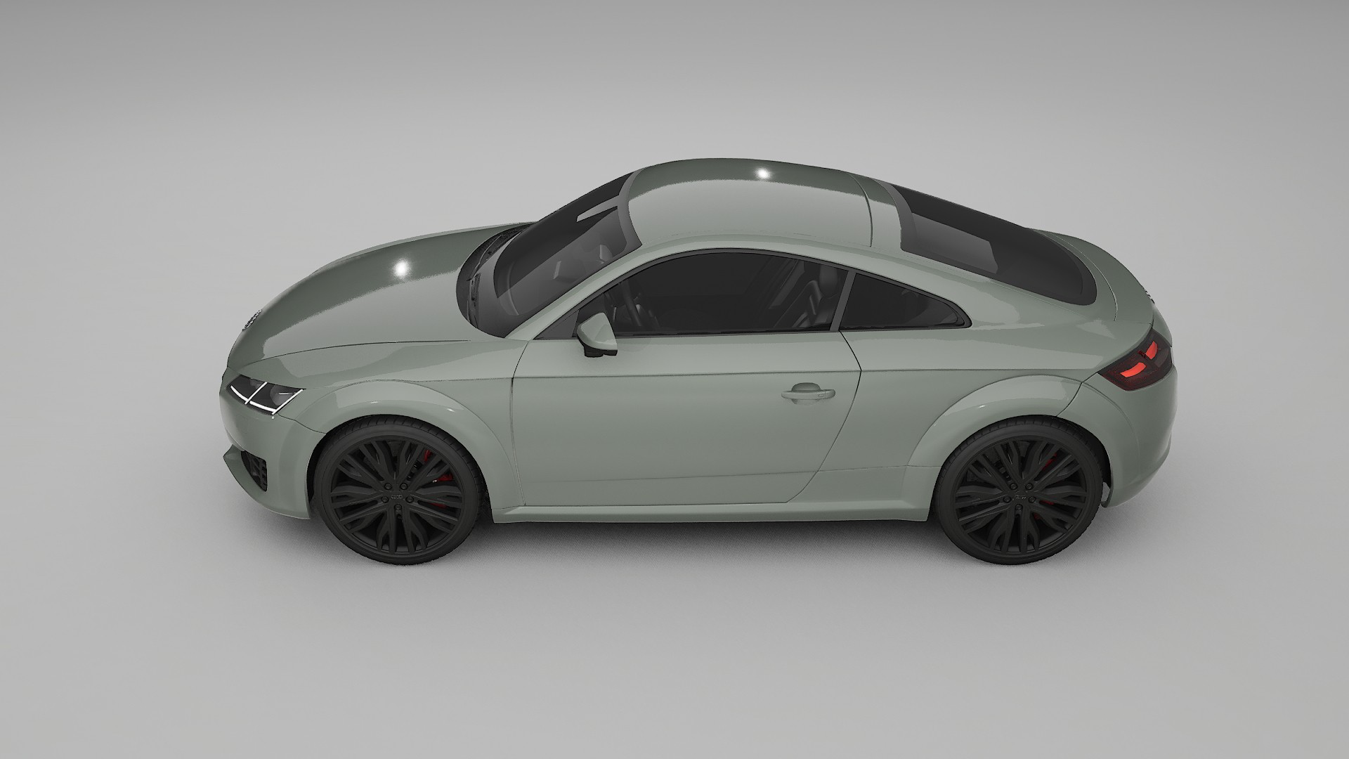 Audi TT Coupe 8S prefacelift pre LCI TPU Lakbeschermingsfolie | SLATE Kleurveranderende PPF – Volledig Voorgesneden Kit