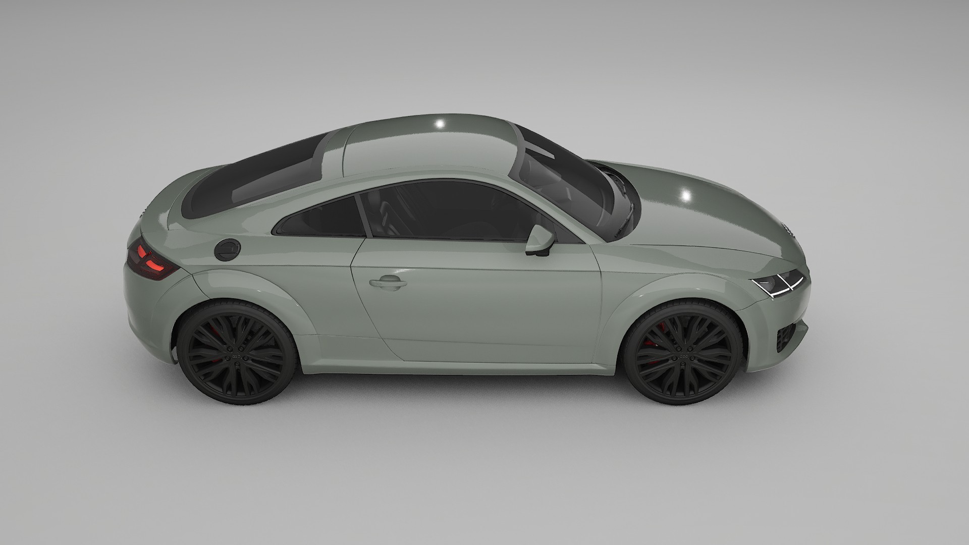 Audi TT Coupe 8S prefacelift pre LCI TPU Lakbeschermingsfolie | SLATE Kleurveranderende PPF – Volledig Voorgesneden Kit