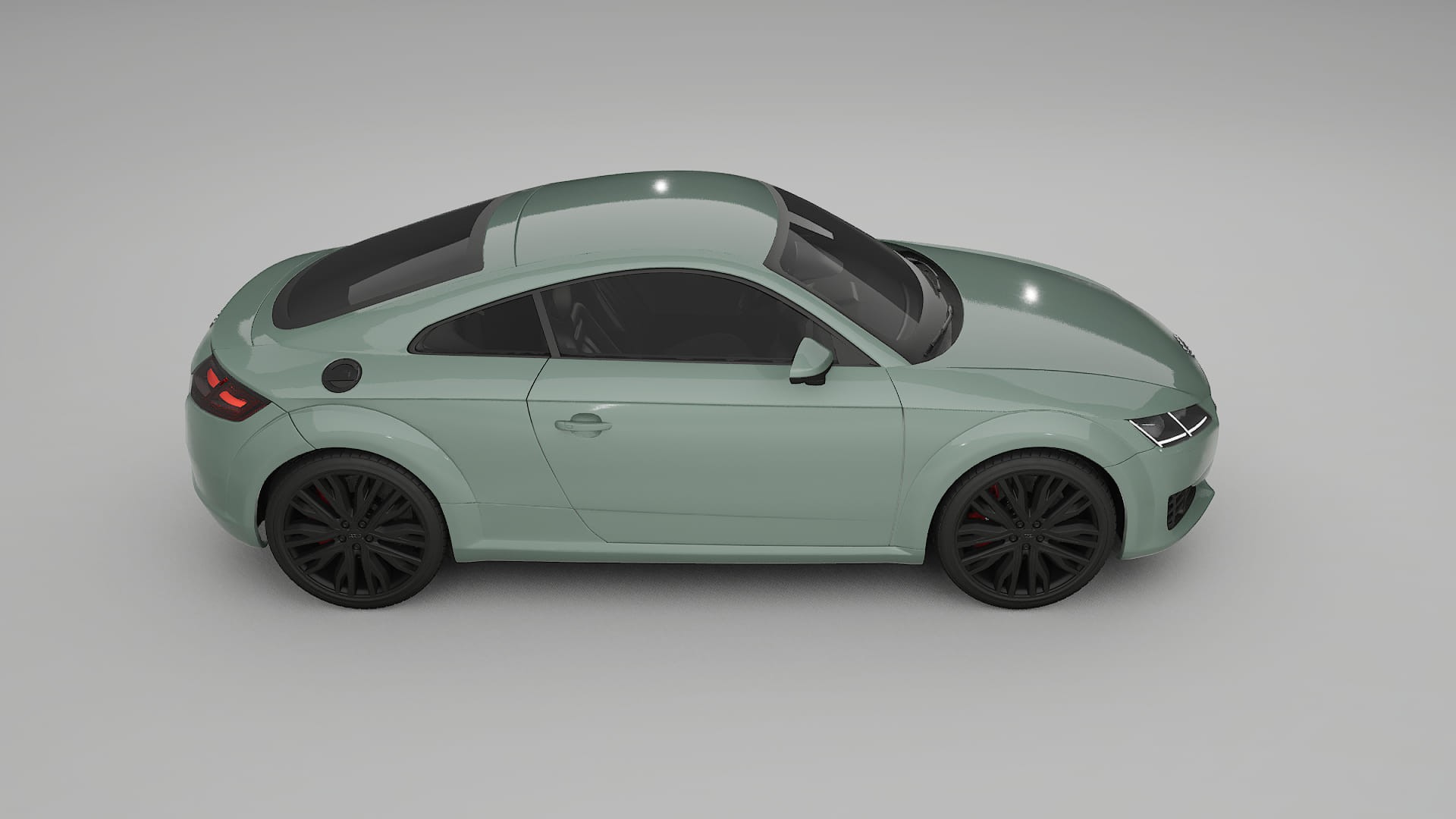 Audi TT Coupe 8S prefacelift pre LCI TPU Lakbeschermingsfolie | CINDER Kleurveranderende PPF – Volledig Voorgesneden Kit