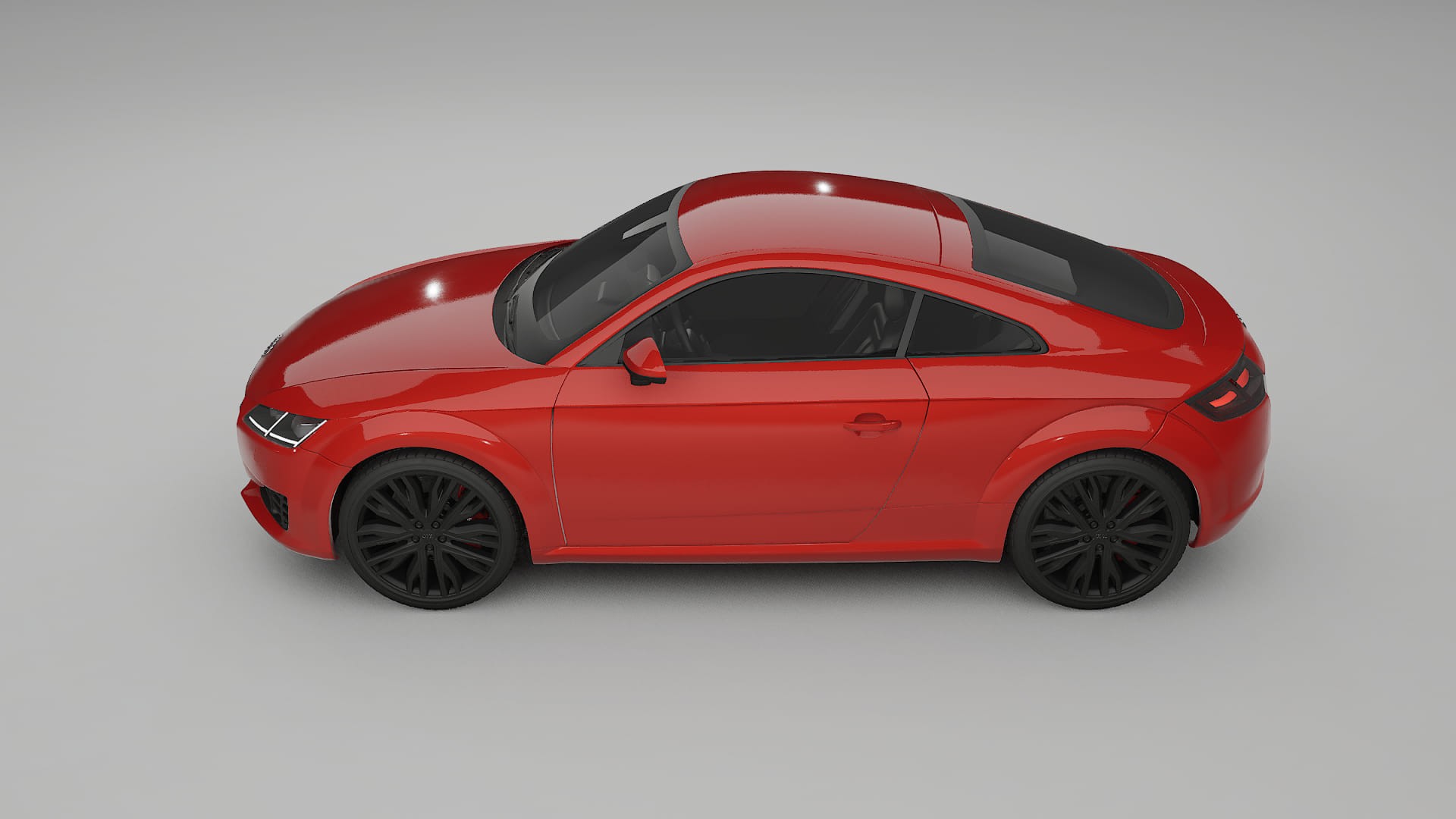 Audi TT Coupe 8S prefacelift pre LCI TPU Lakbeschermingsfolie | BLAZE Kleurveranderende PPF – Volledig Voorgesneden Kit