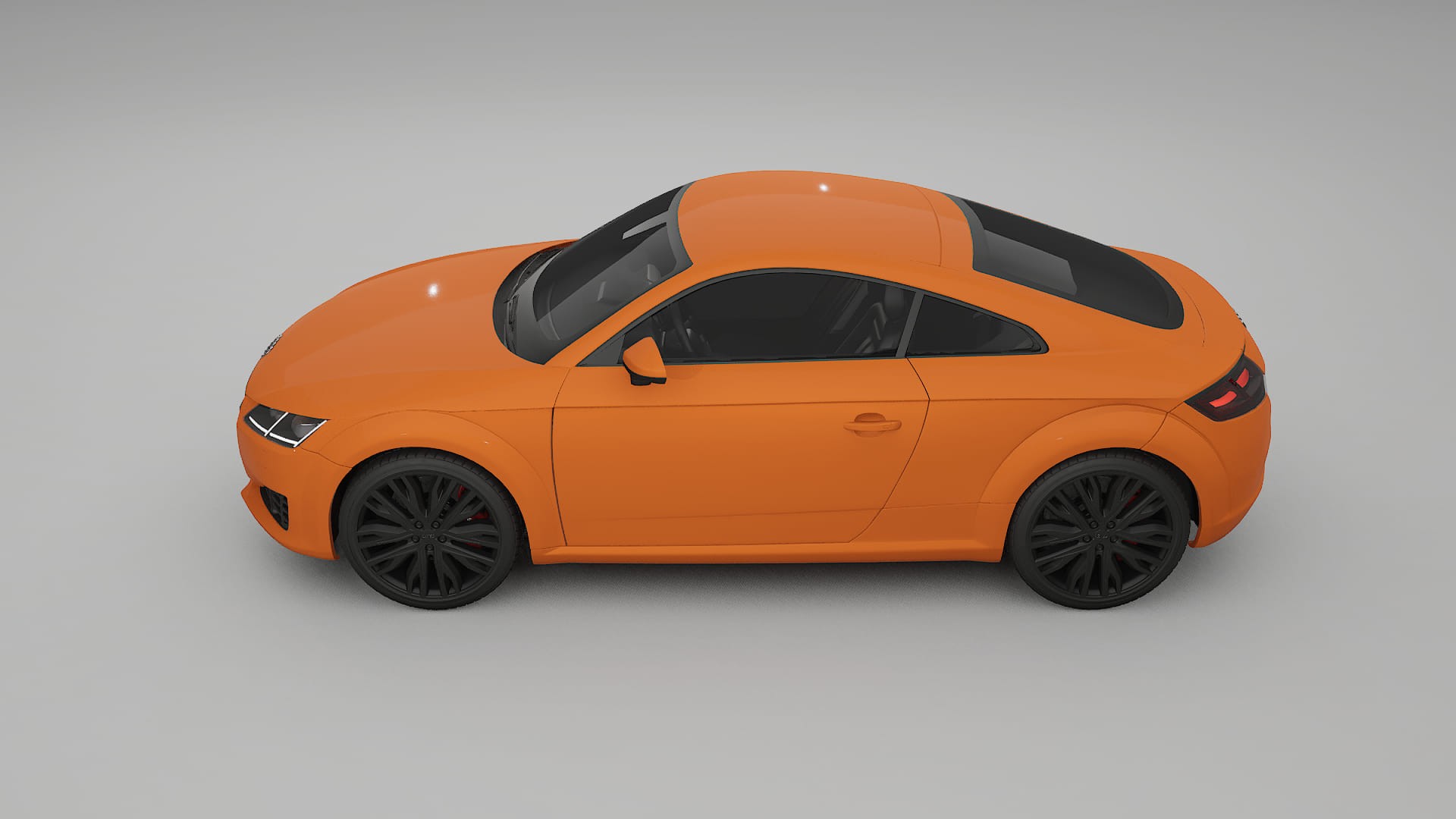 Audi TT Coupe 8S prefacelift pre LCI TPU Lakbeschermingsfolie | ROCKET Kleurveranderende PPF – Volledig Voorgesneden Kit