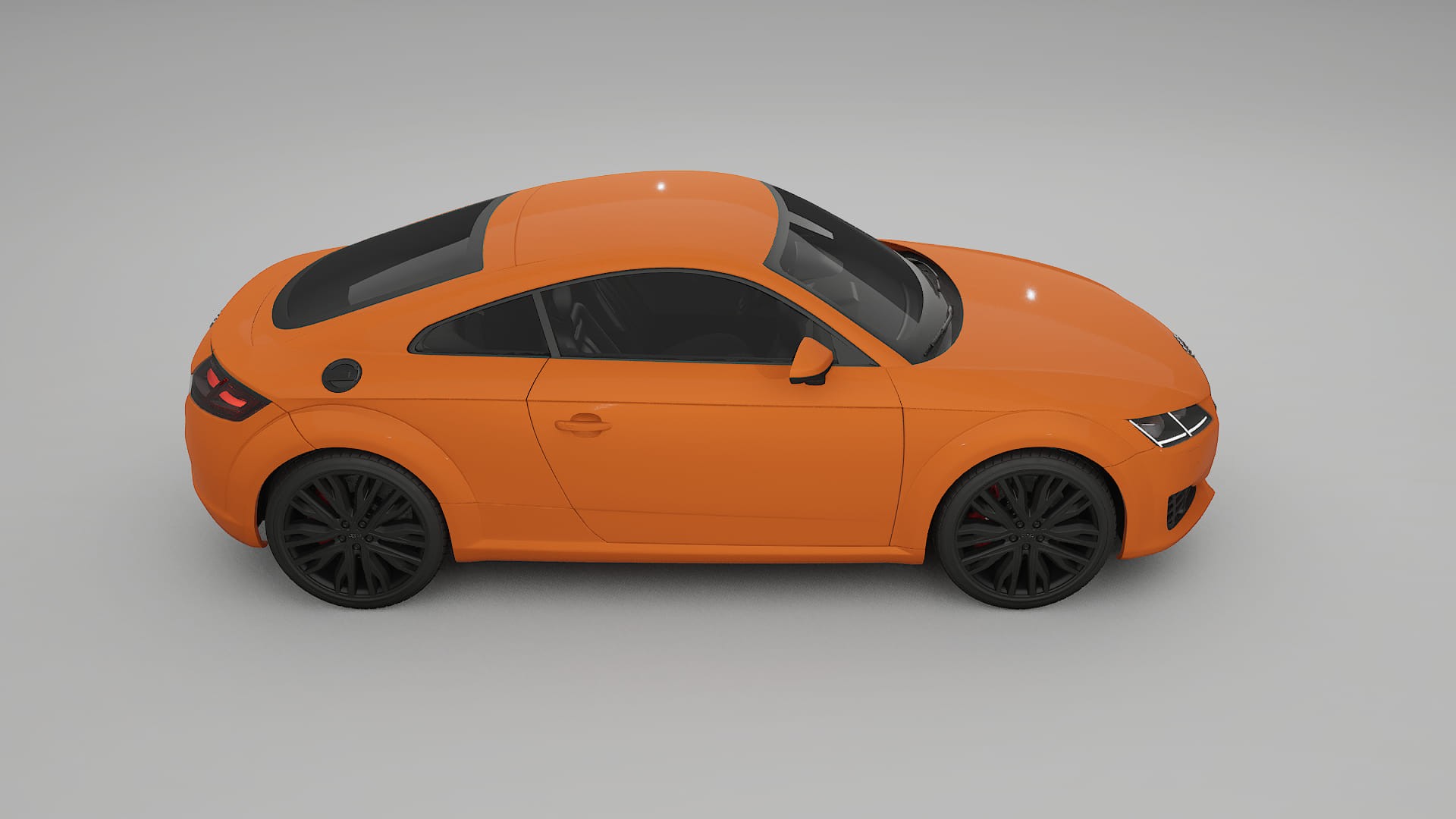 Audi TT Coupe 8S prefacelift pre LCI TPU Lakbeschermingsfolie | ROCKET Kleurveranderende PPF – Volledig Voorgesneden Kit