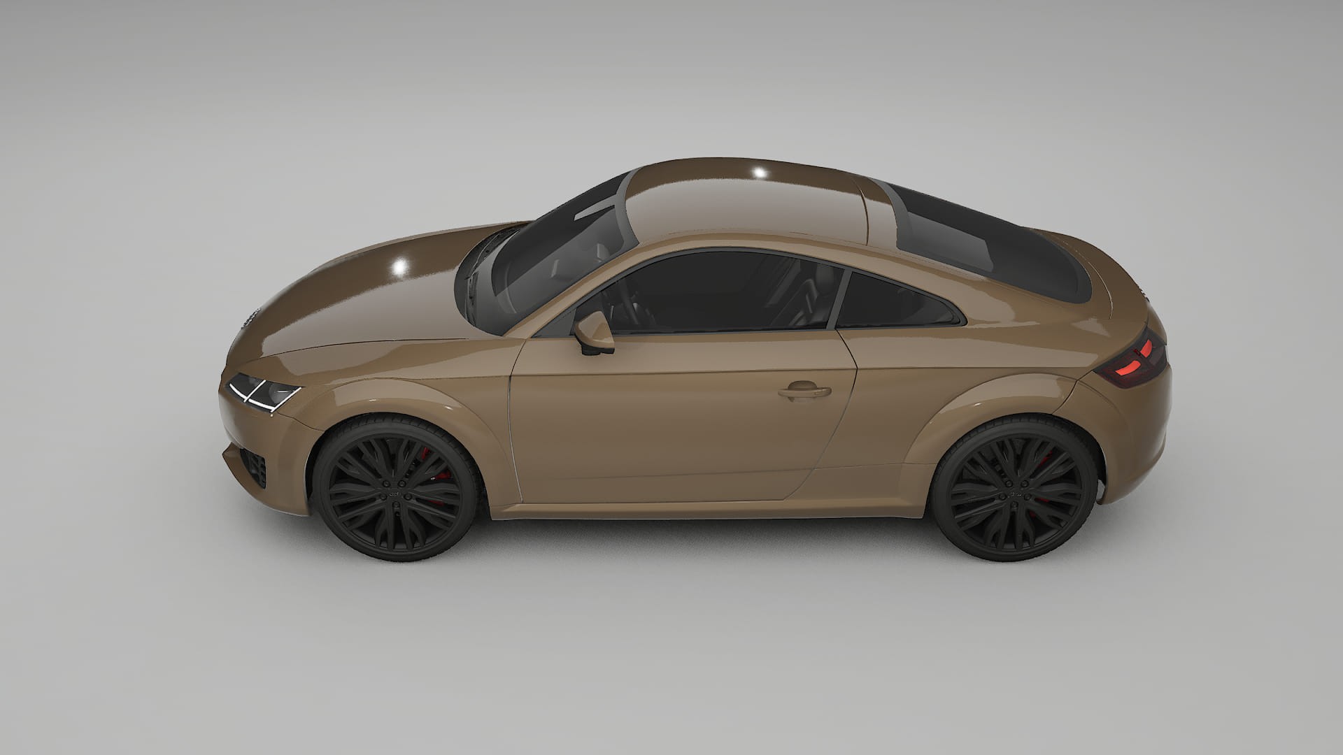 Audi TT Coupe 8S prefacelift pre LCI TPU Lakbeschermingsfolie | SAHARA Kleurveranderende PPF – Volledig Voorgesneden Kit
