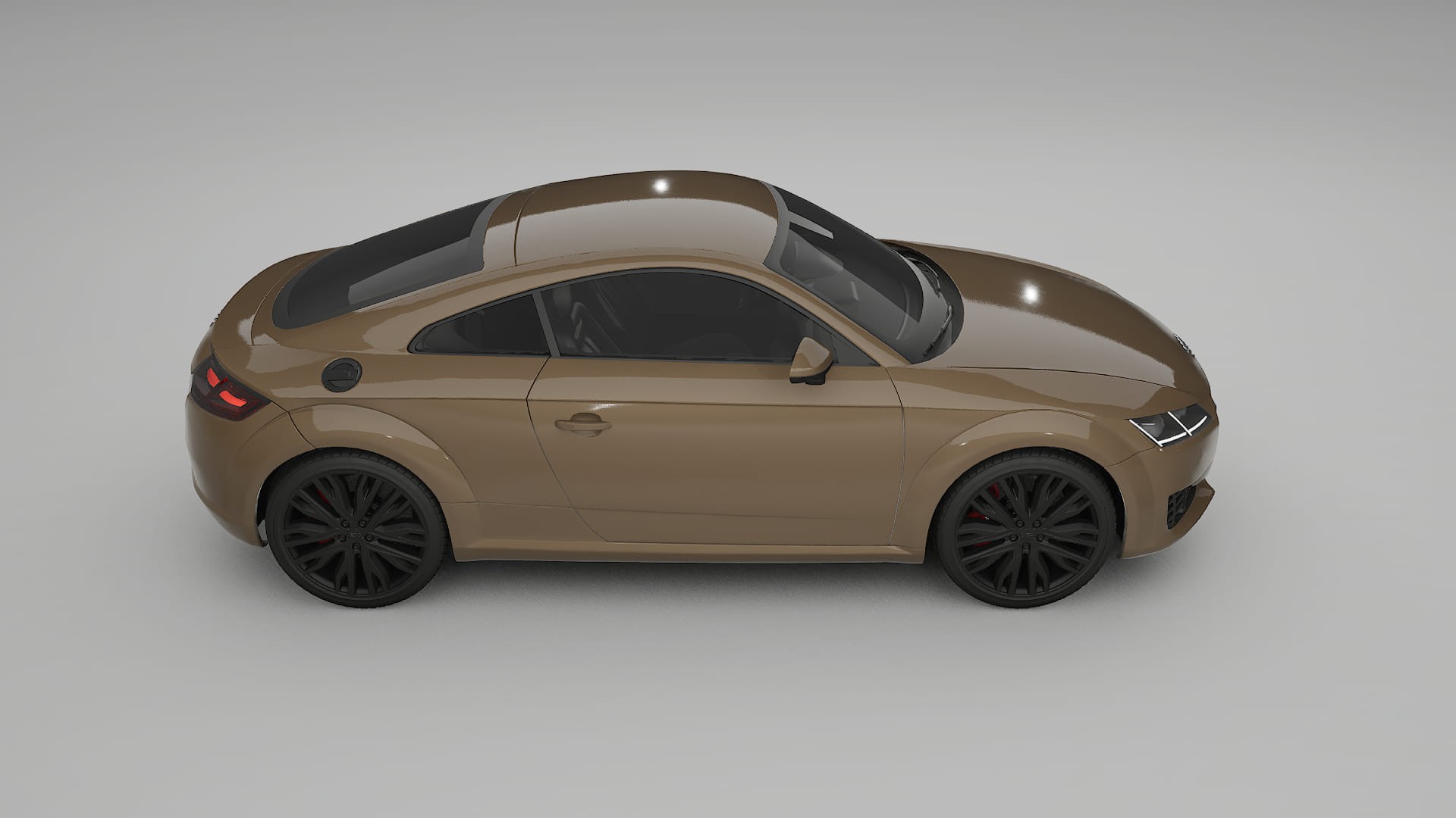 Audi TT Coupe 8S prefacelift pre LCI TPU Lakbeschermingsfolie | SAHARA Kleurveranderende PPF – Volledig Voorgesneden Kit