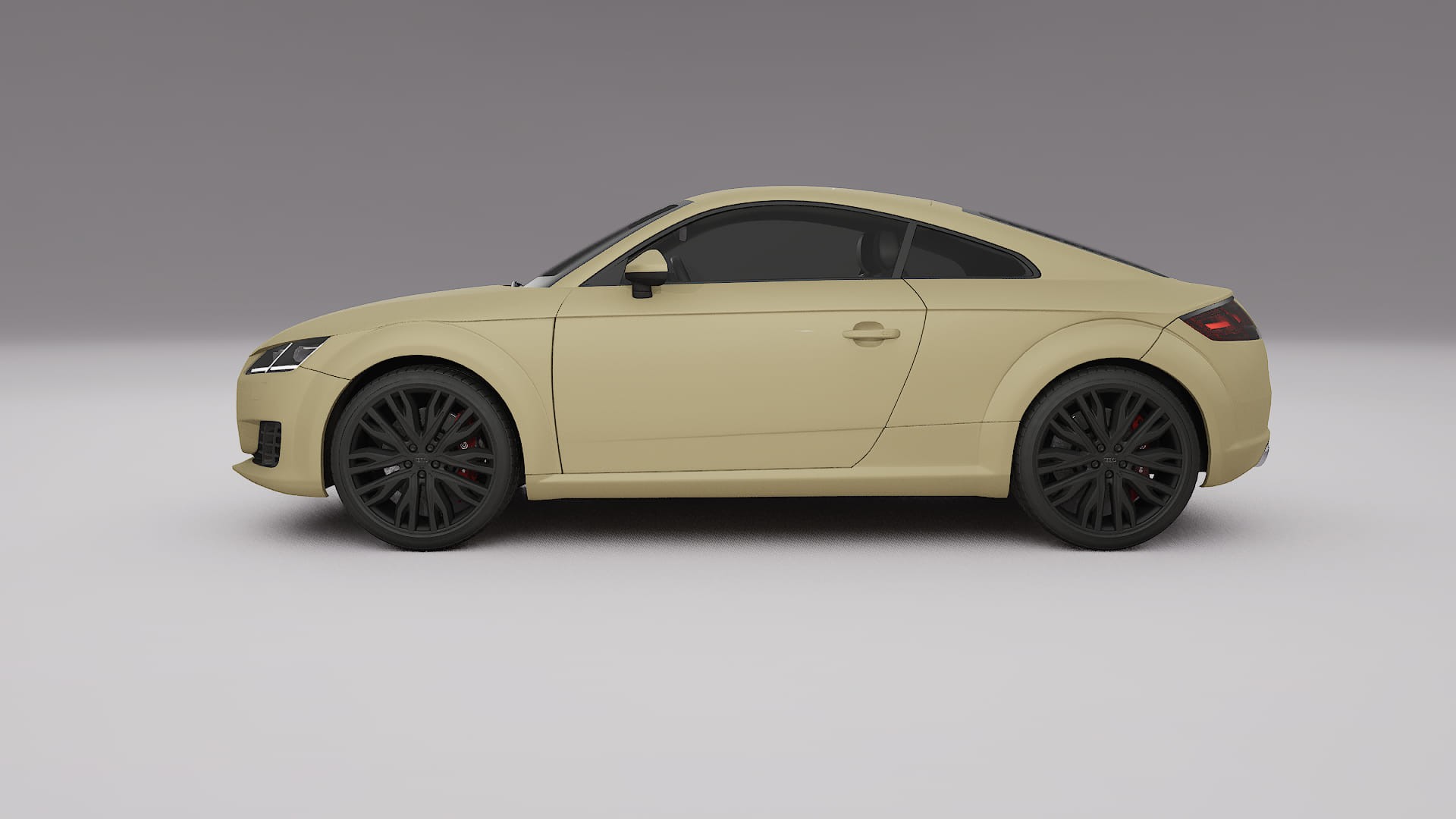 Audi TT Coupe 8S prefacelift pre LCI TPU Lakbeschermingsfolie | SAND Kleurveranderende PPF – Volledig Voorgesneden Kit