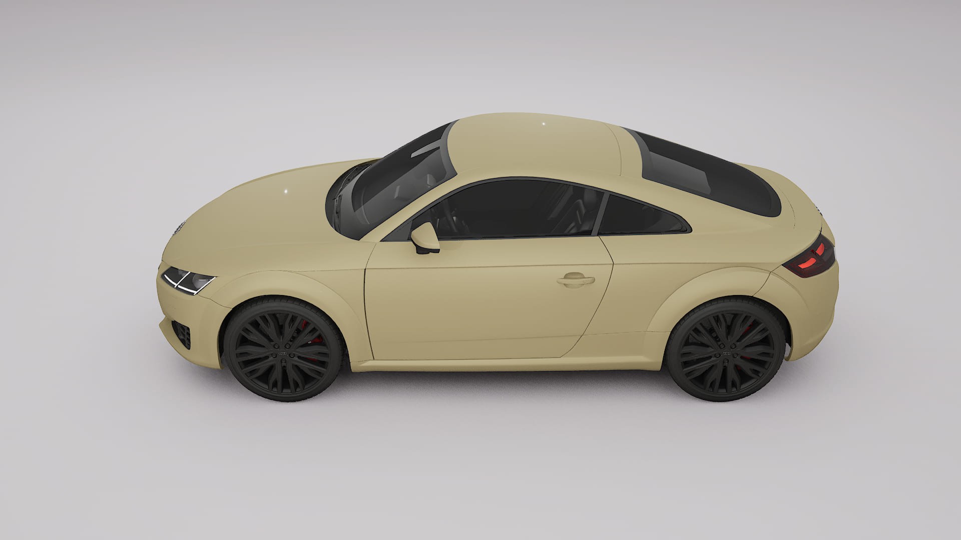 Audi TT Coupe 8S prefacelift pre LCI TPU Lakbeschermingsfolie | SAND Kleurveranderende PPF – Volledig Voorgesneden Kit