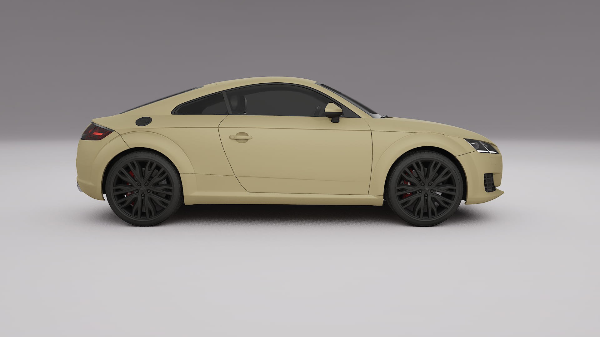 Audi TT Coupe 8S prefacelift pre LCI TPU Lakbeschermingsfolie | SAND Kleurveranderende PPF – Volledig Voorgesneden Kit